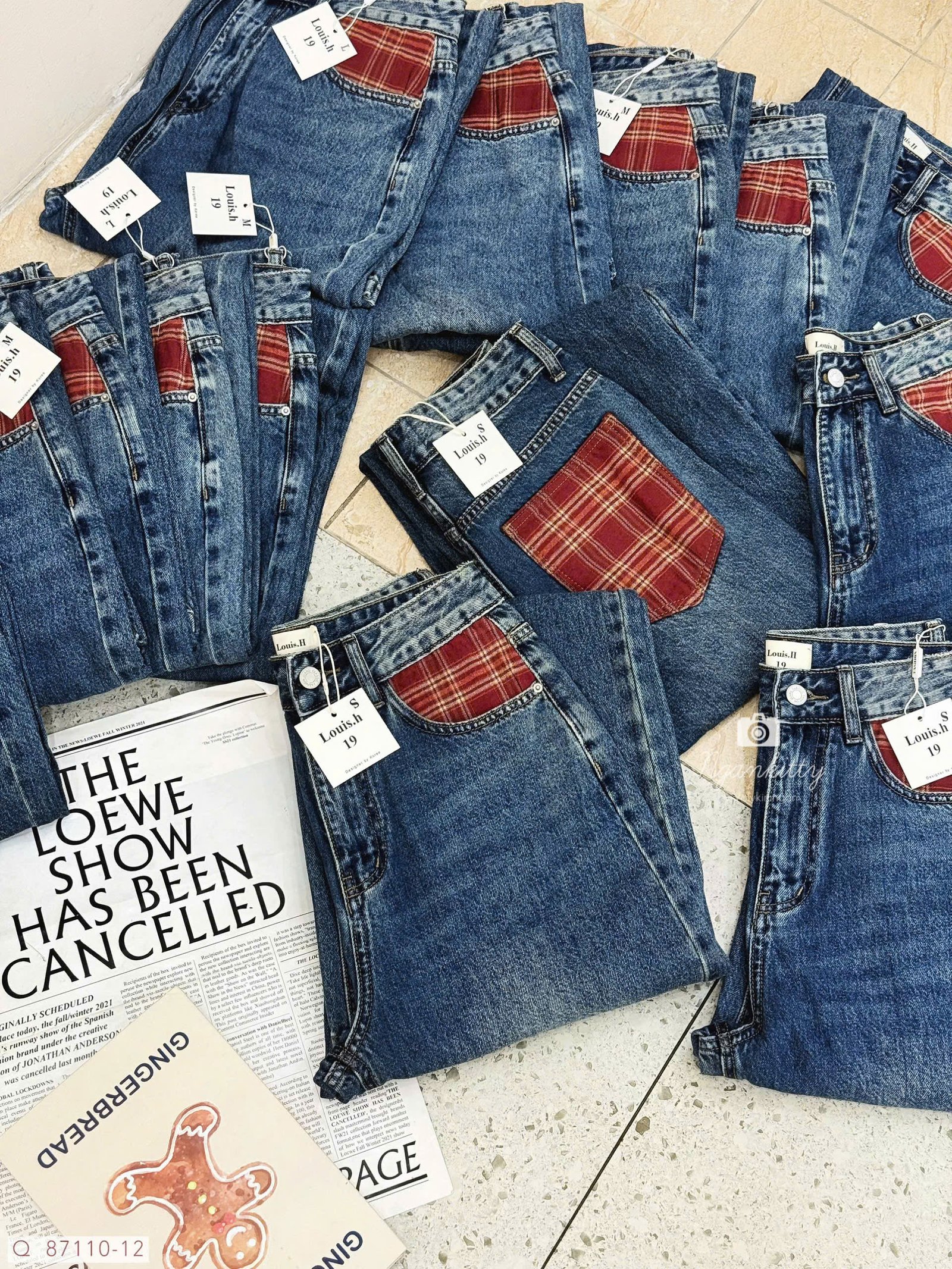 QUẦN SUÔNG TÚI MIX CARO - Hình ảnh 3