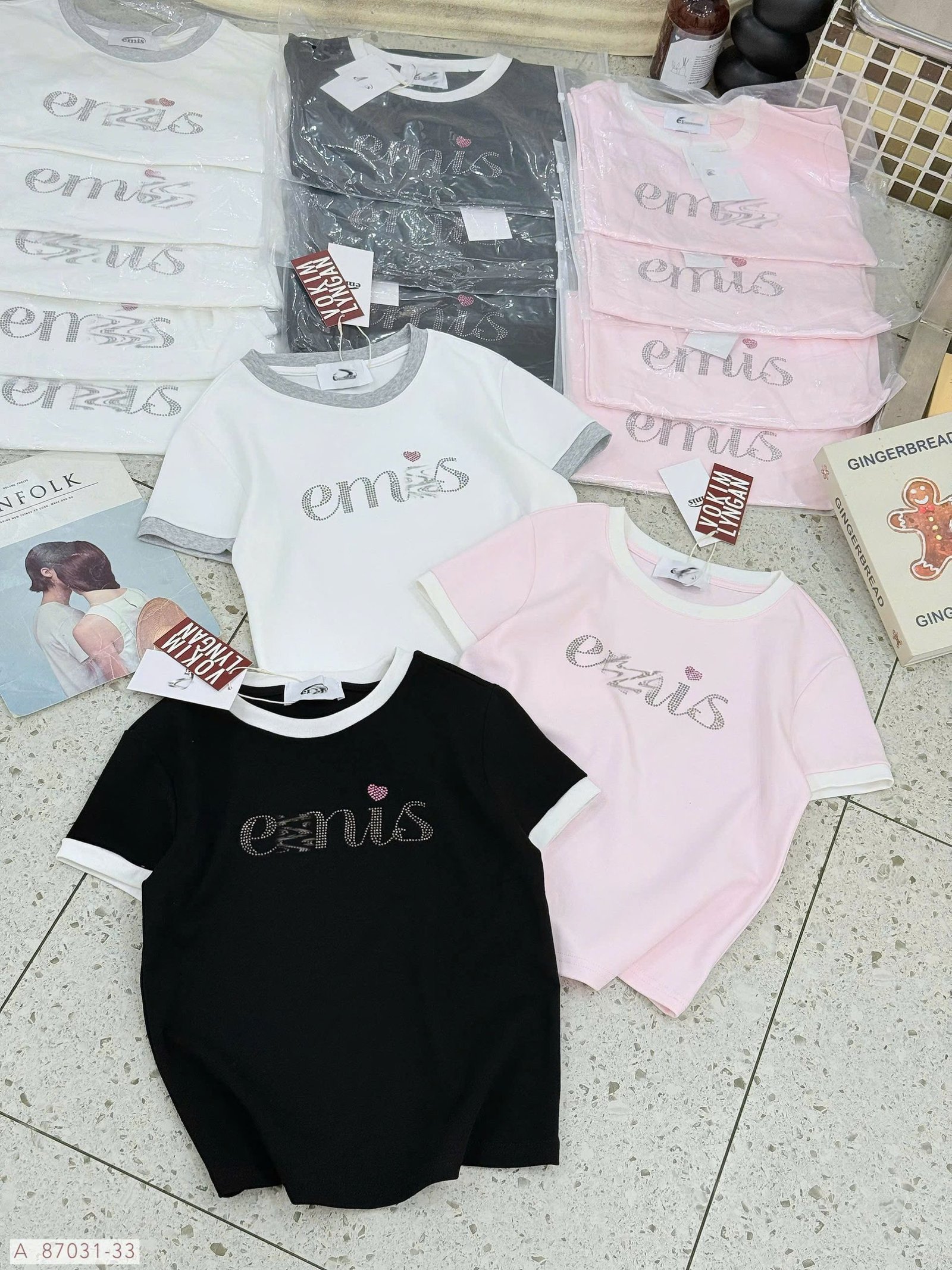 ÁO VIỀN EMIS ĐÍNH HẠT - Hình ảnh 3