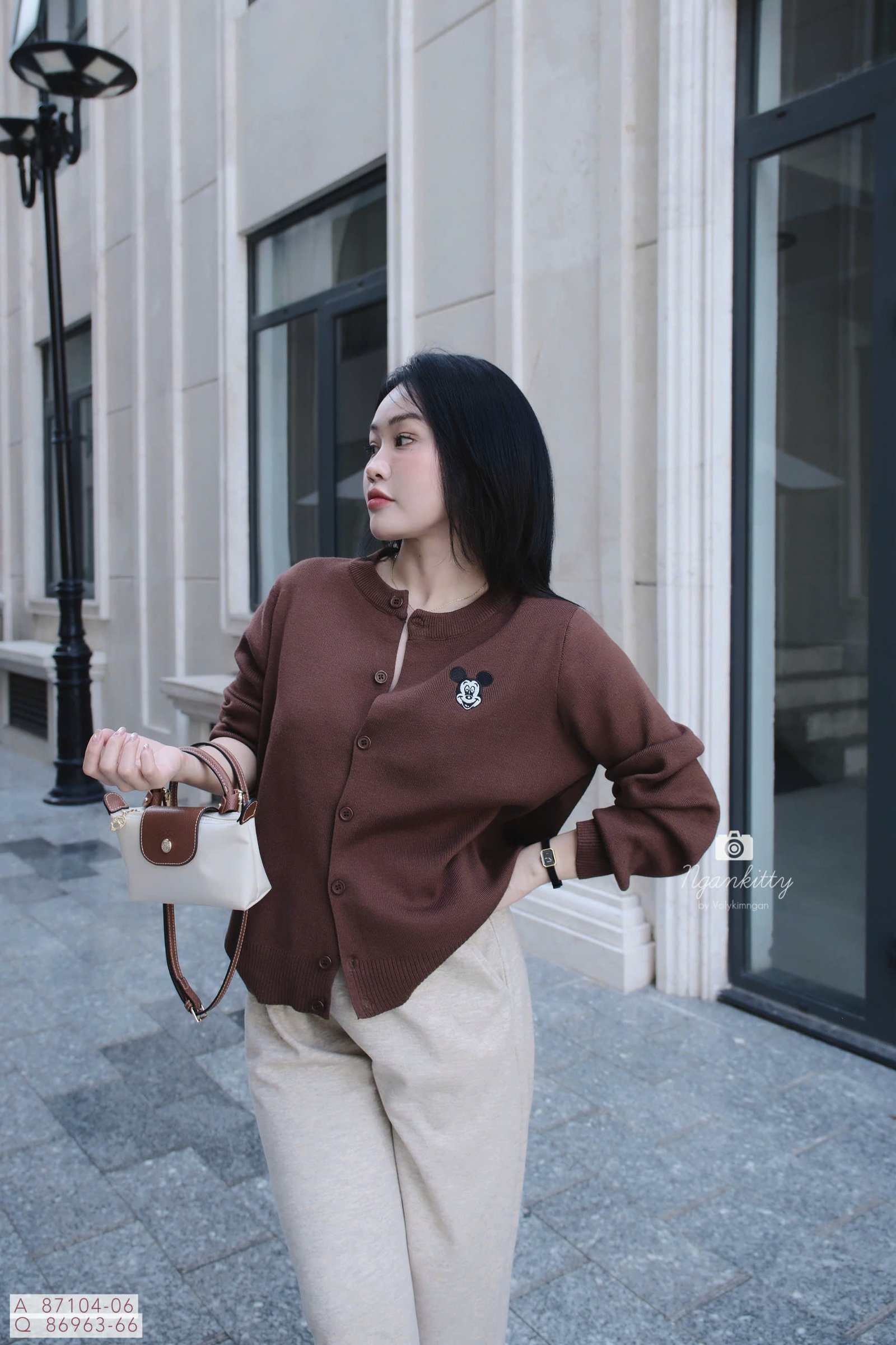 ÁO MONTERGI CADIGAN LOGO MICKEY - Hình ảnh 5