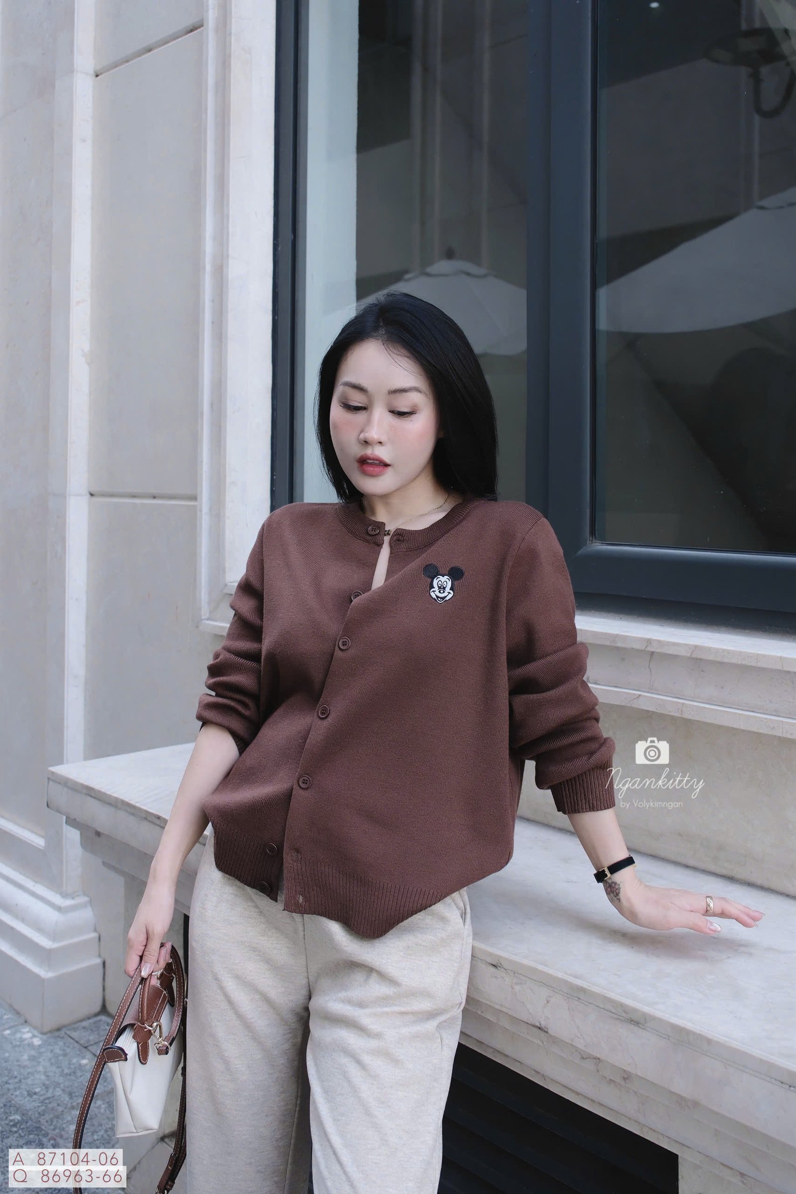 ÁO MONTERGI CADIGAN LOGO MICKEY - Hình ảnh 12