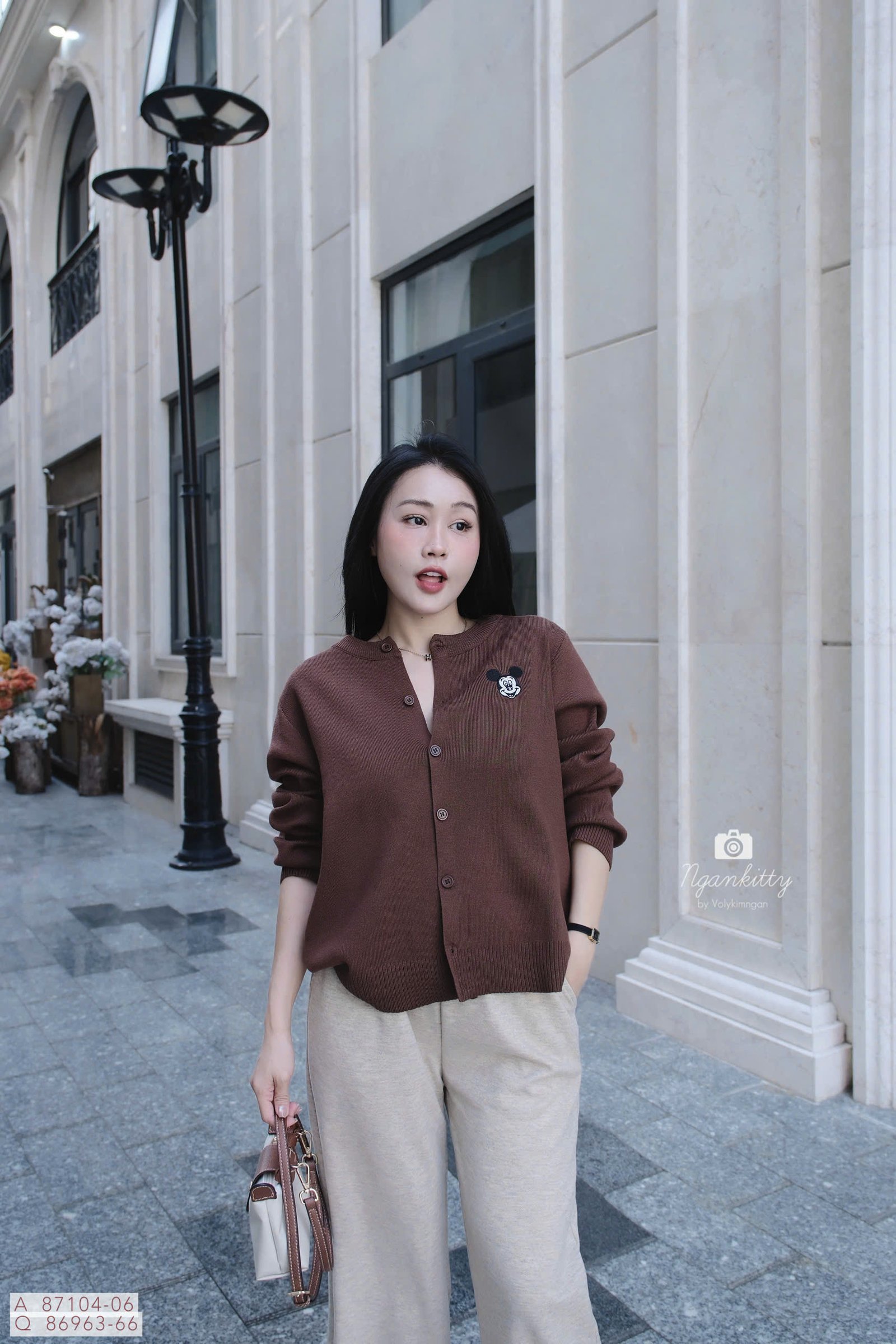 ÁO MONTERGI CADIGAN LOGO MICKEY - Hình ảnh 9