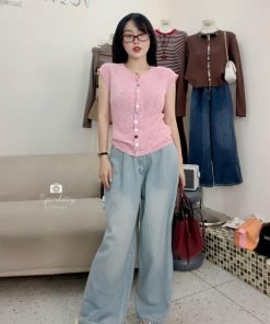 ÁO MONTERGI CADIGAN SN NÚT MÀU