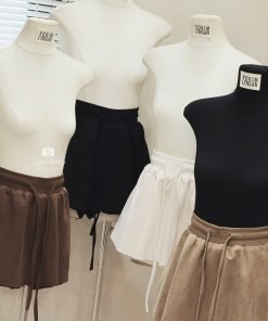 CHÂN VÁY DÂY RÚT DA LỘN