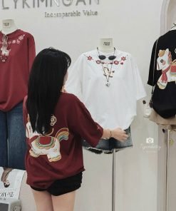 Alternative view of ÁO DÂY CHUYỀN NGỰA