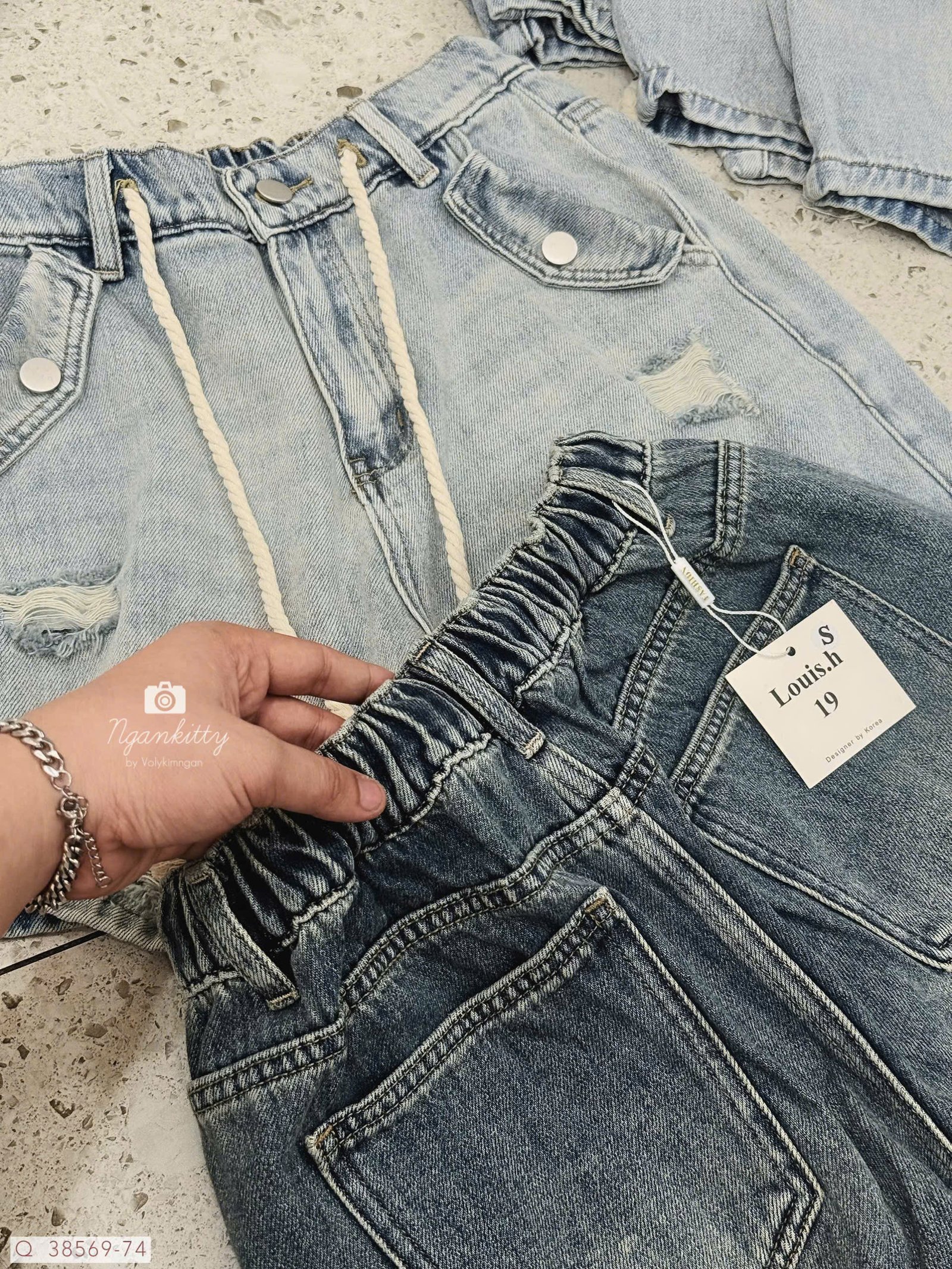 QUẦN SHORT RÁCH TÚI GẶP CHUN DÂY - Ảnh 11