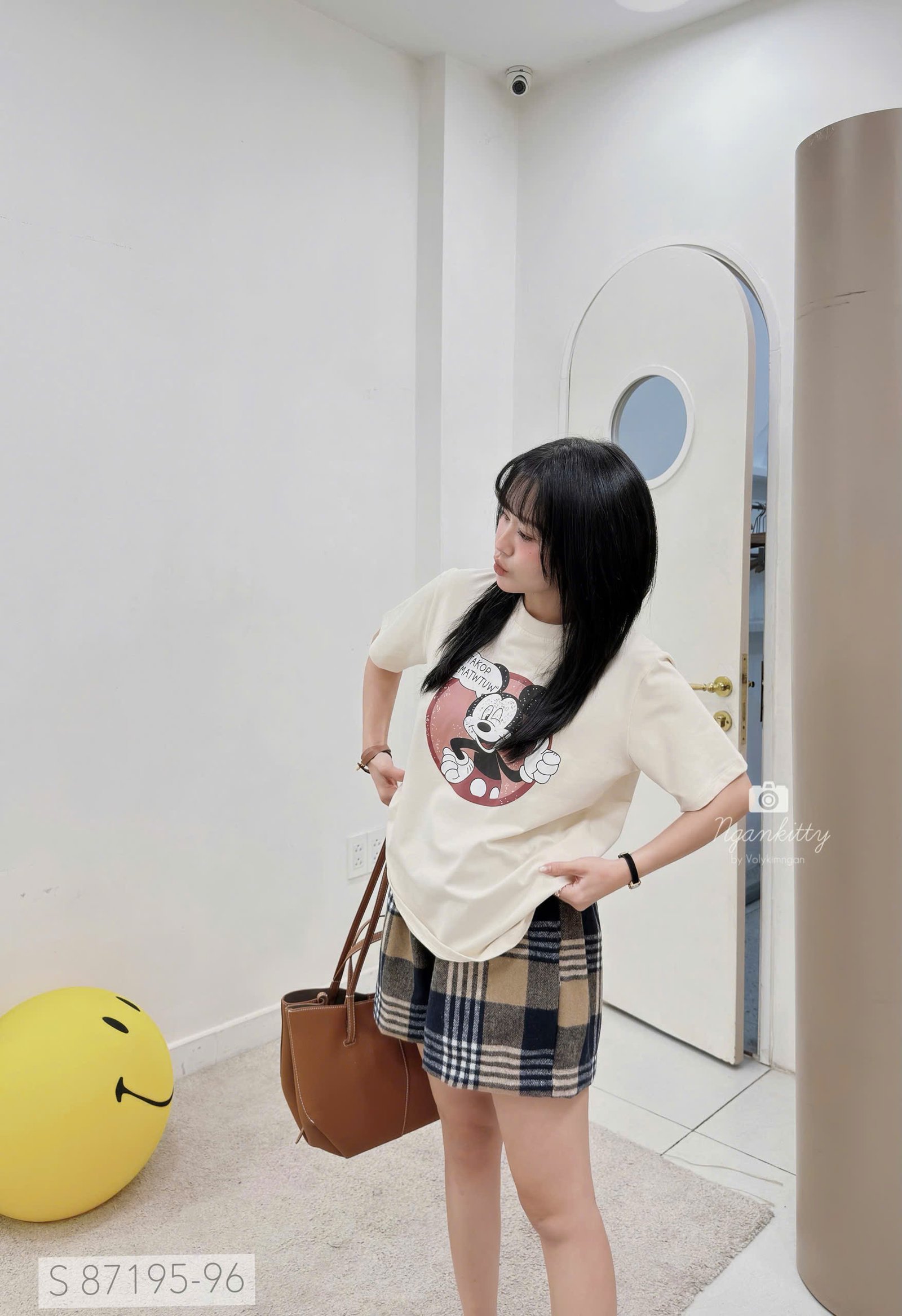 SET MICKEY QUẦN CARO - Hình ảnh 3