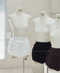 Alternative view of QUẦN SHORT BÈO TẦNG