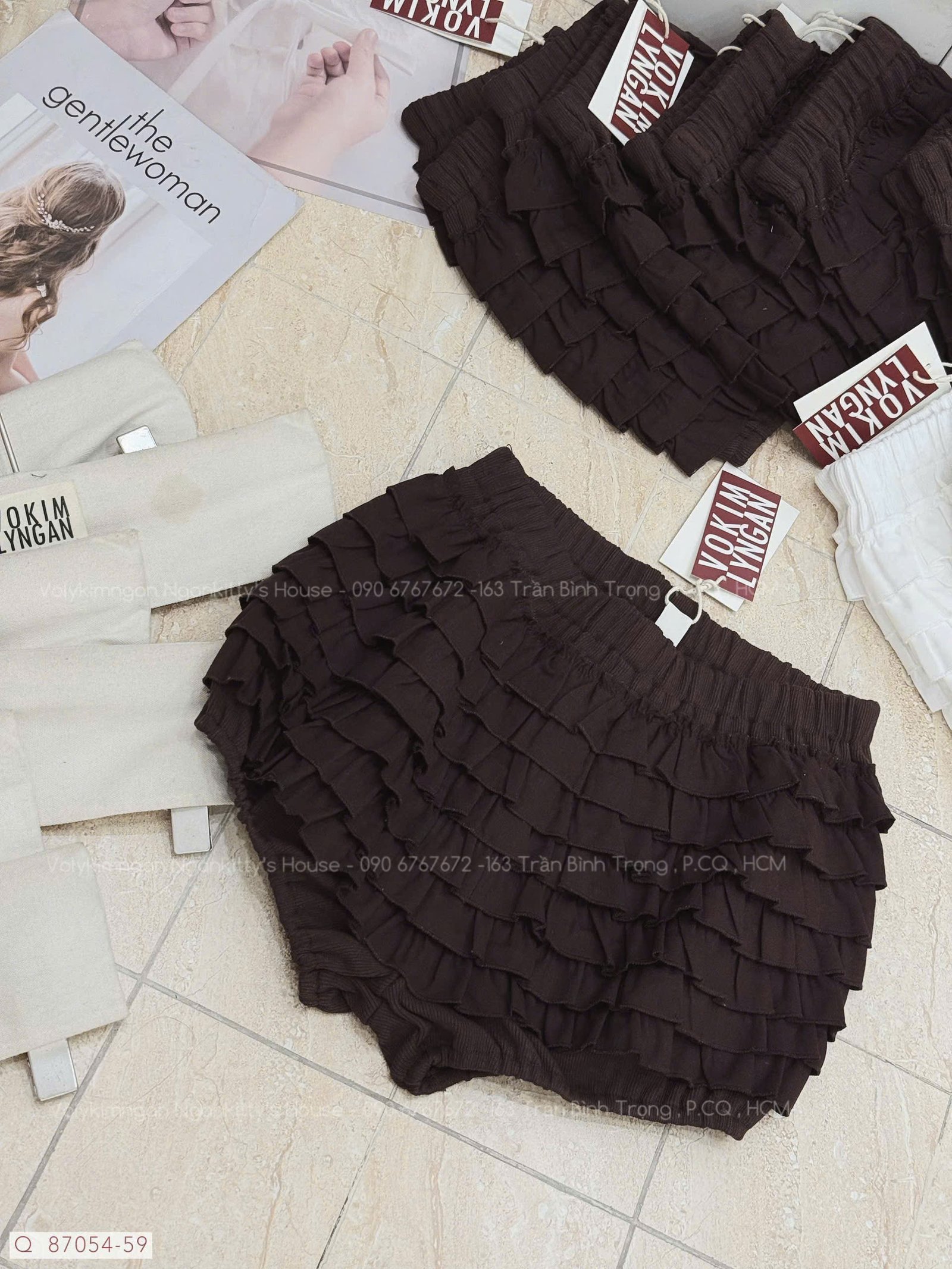 QUẦN SHORT BÈO TẦNG - Hình ảnh 3