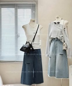 Alternative view of QUẦN JEAN NGỐ RÁCH LAI TƯA