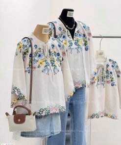 Alternative view of ÁO PEPLUM HOA THÊU