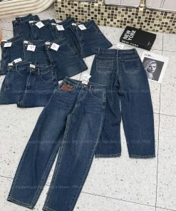 Alternative view of QUẦN JEAN BAGGY LOEWE MIX TÚI DA