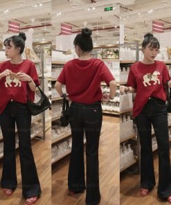 QUẦN JEAN BASS TÚI TAG LOGO NGỰA