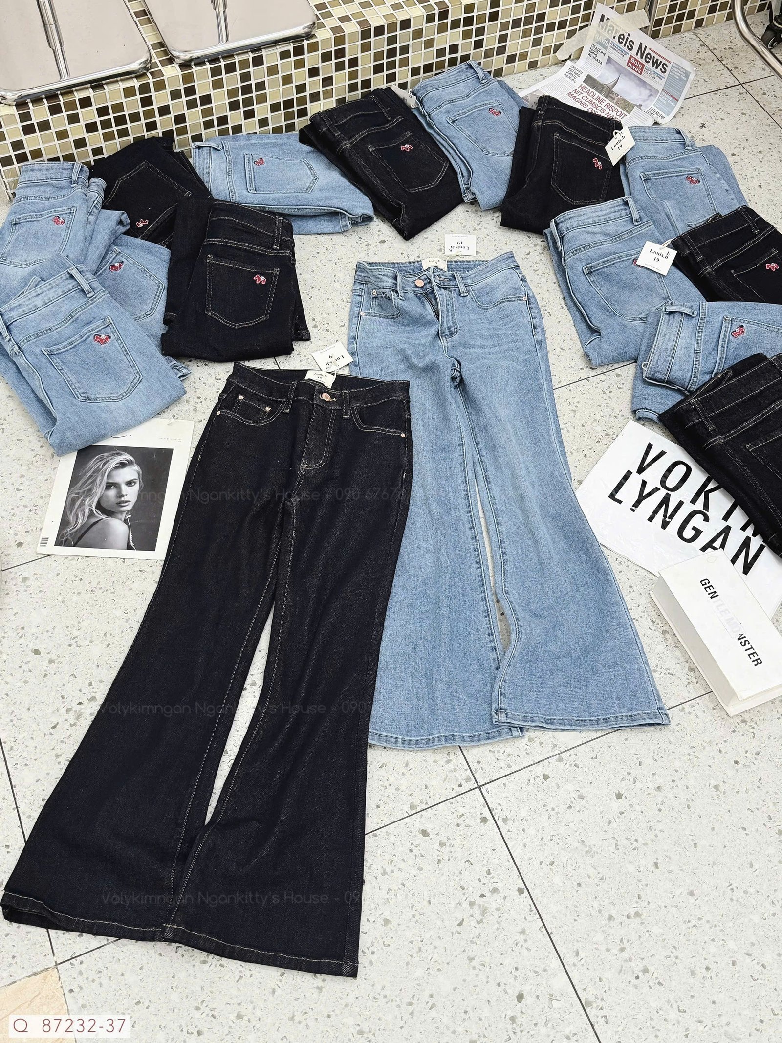 QUẦN JEAN BASS TÚI TAG LOGO NGỰA - Hình ảnh 11