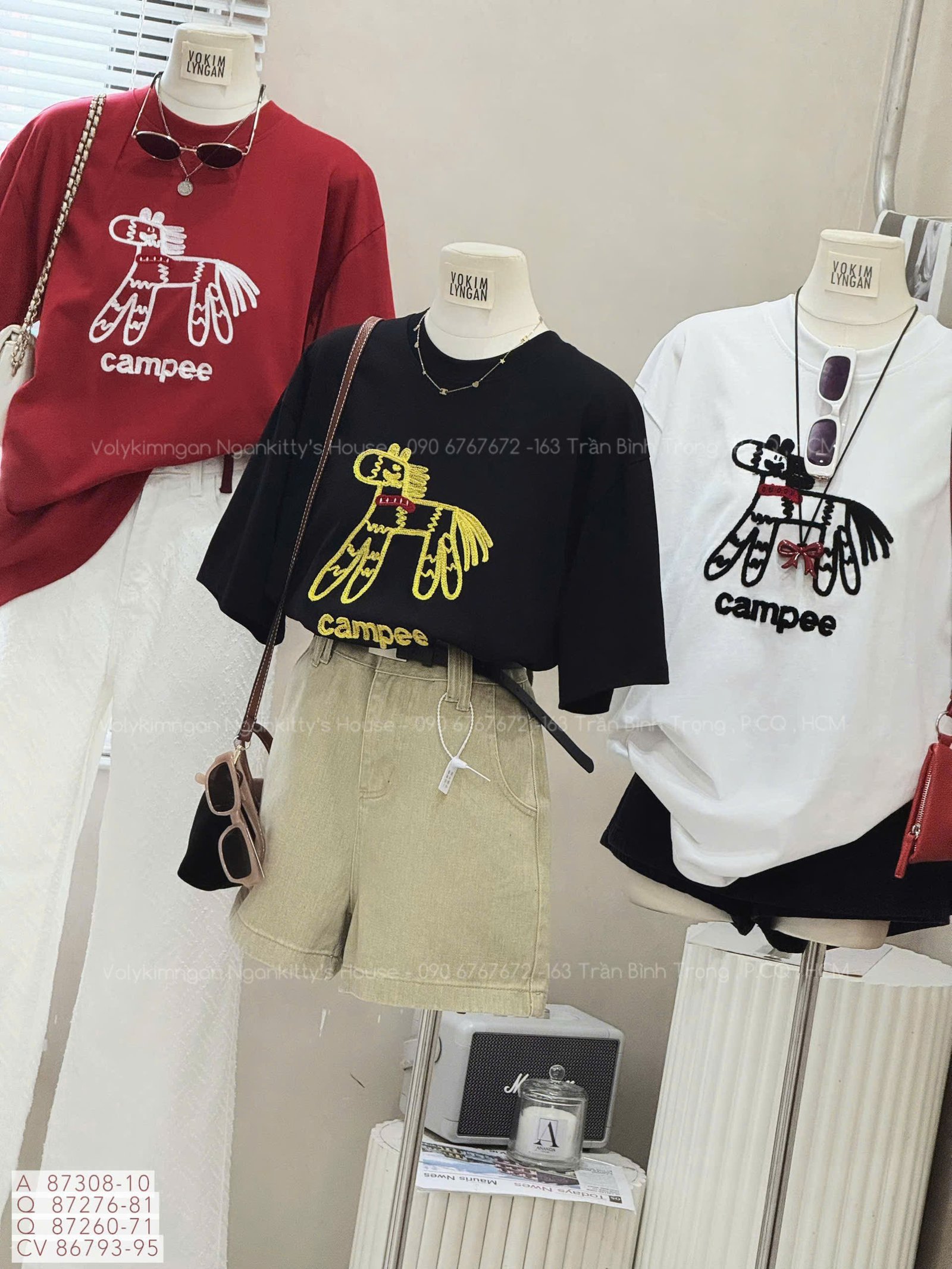 ÁO NGỰA THÊU CAMPEE - Ảnh 2