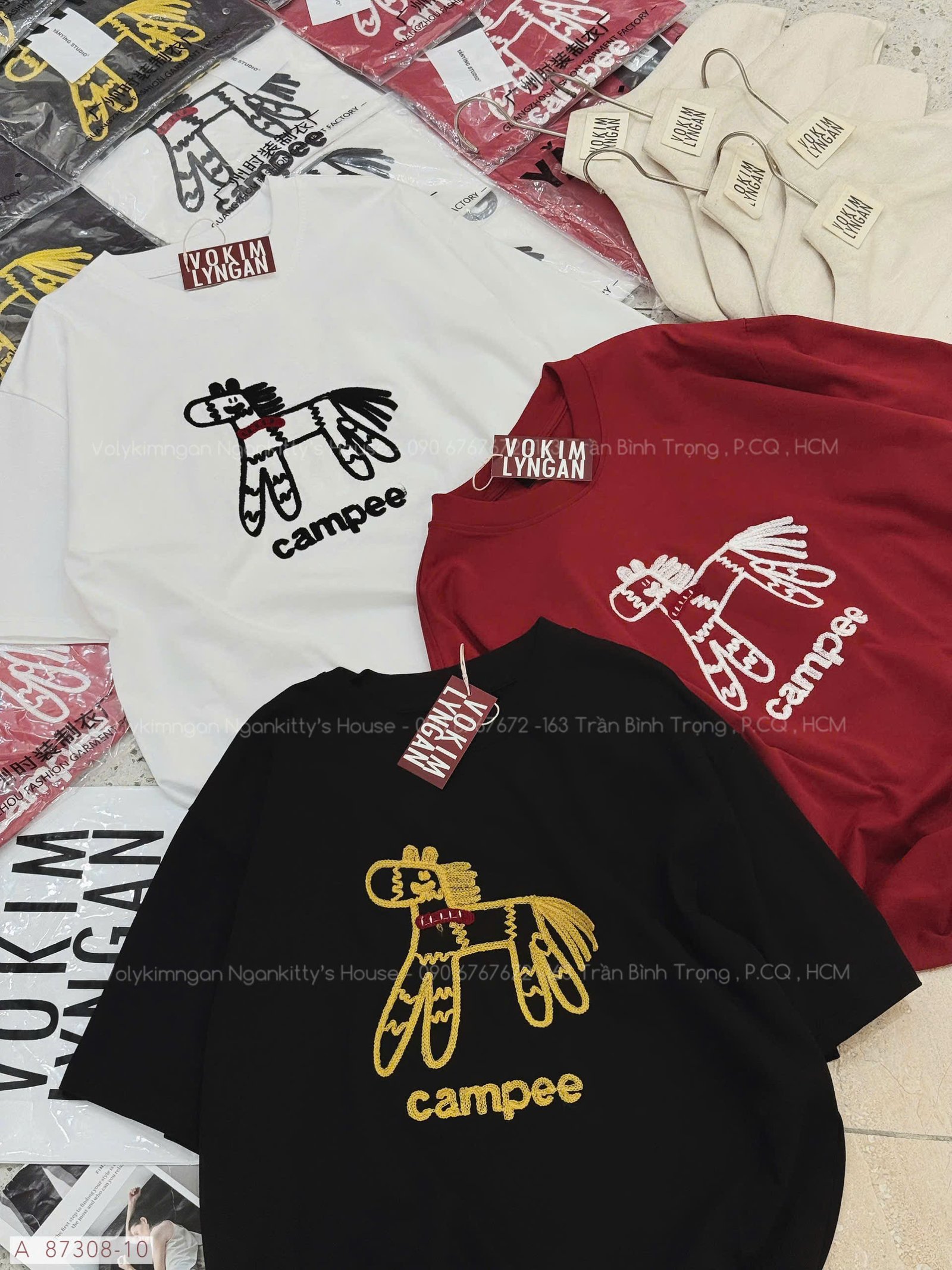 ÁO NGỰA THÊU CAMPEE - Ảnh 3