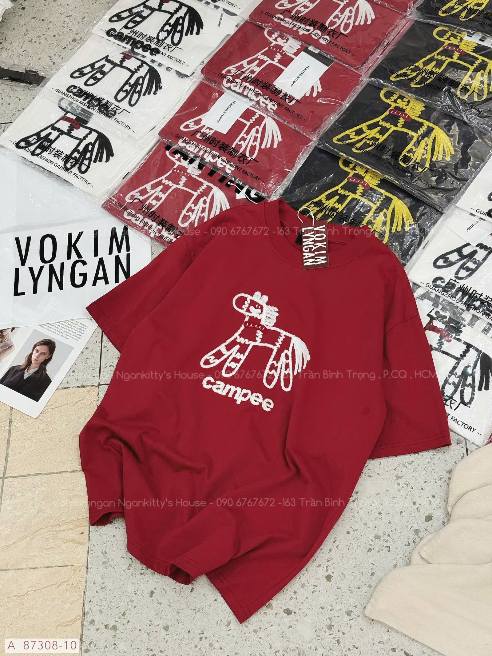 ÁO NGỰA THÊU CAMPEE - Ảnh 4