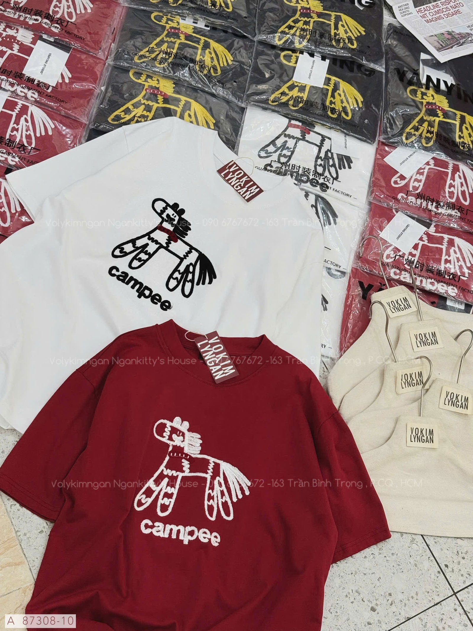 ÁO NGỰA THÊU CAMPEE - Ảnh 5