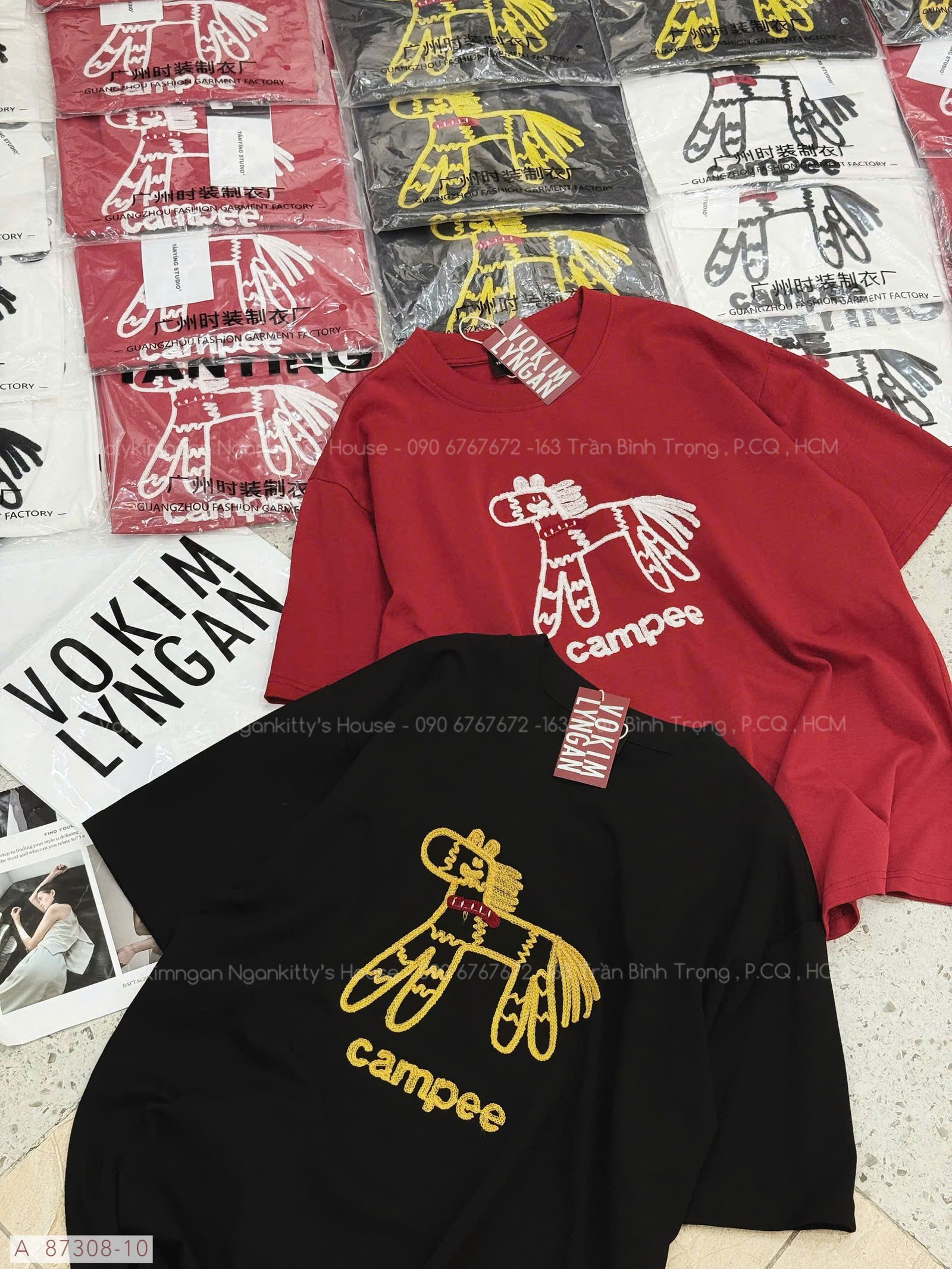 ÁO NGỰA THÊU CAMPEE - Ảnh 6