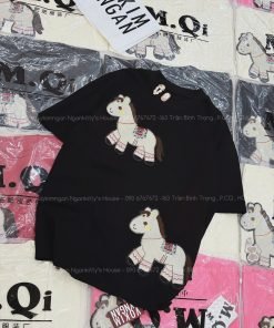 Alternative view of ÁO 2 NGỰA THÊU NỔI + KẸP TÓC