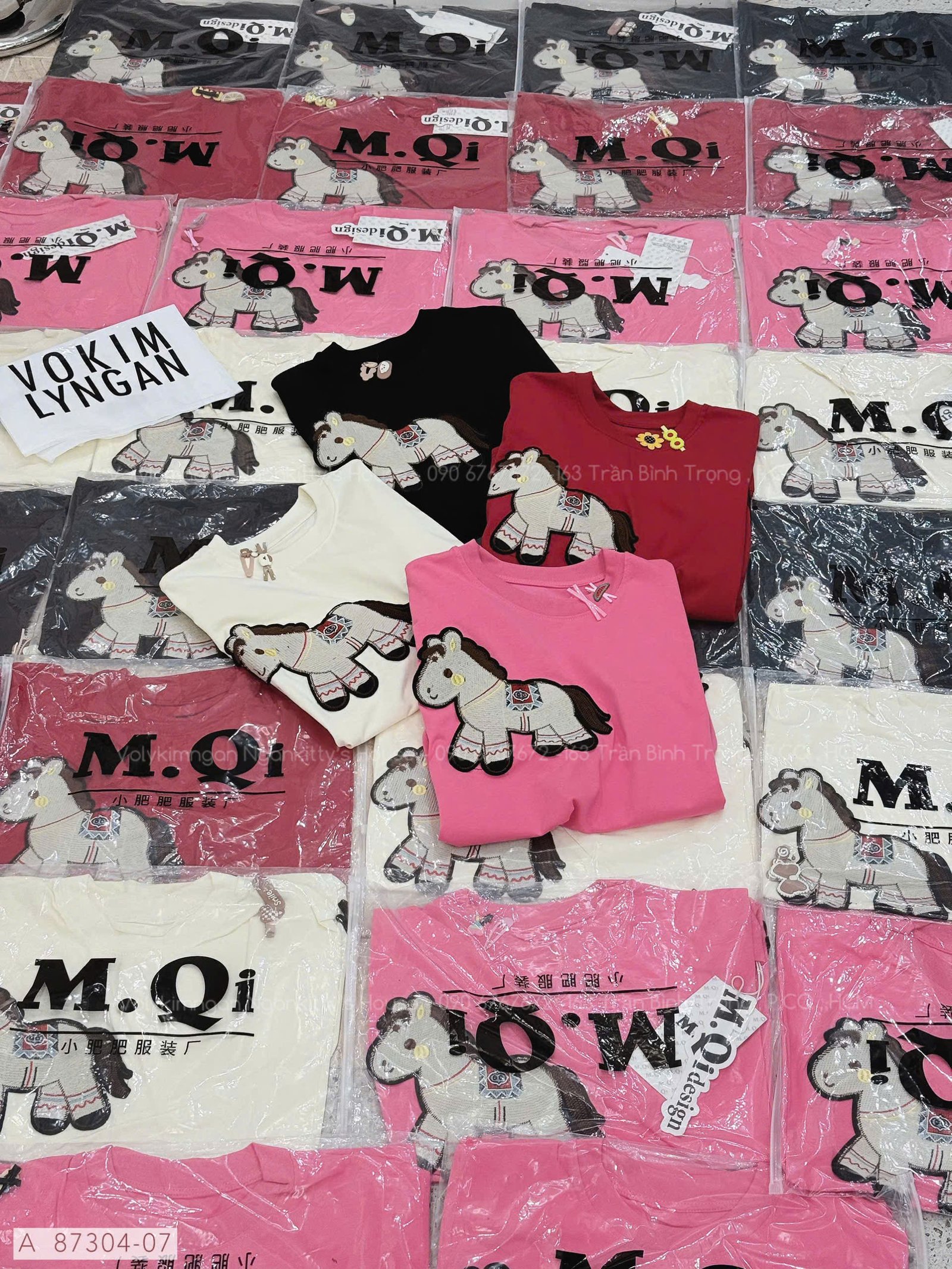 ÁO 2 NGỰA THÊU NỔI + KẸP TÓC - Hình ảnh 8