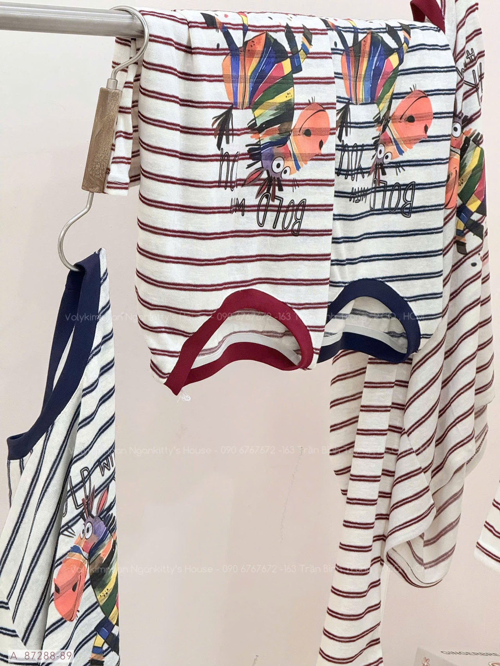 ÁO TD NGỰA SỌC VIỀN CỔ - Hình ảnh 12