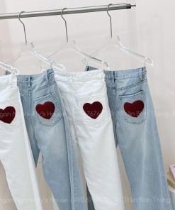 Alternative view of QUẦN JEAN SUÔNG TÚI SAU TIM