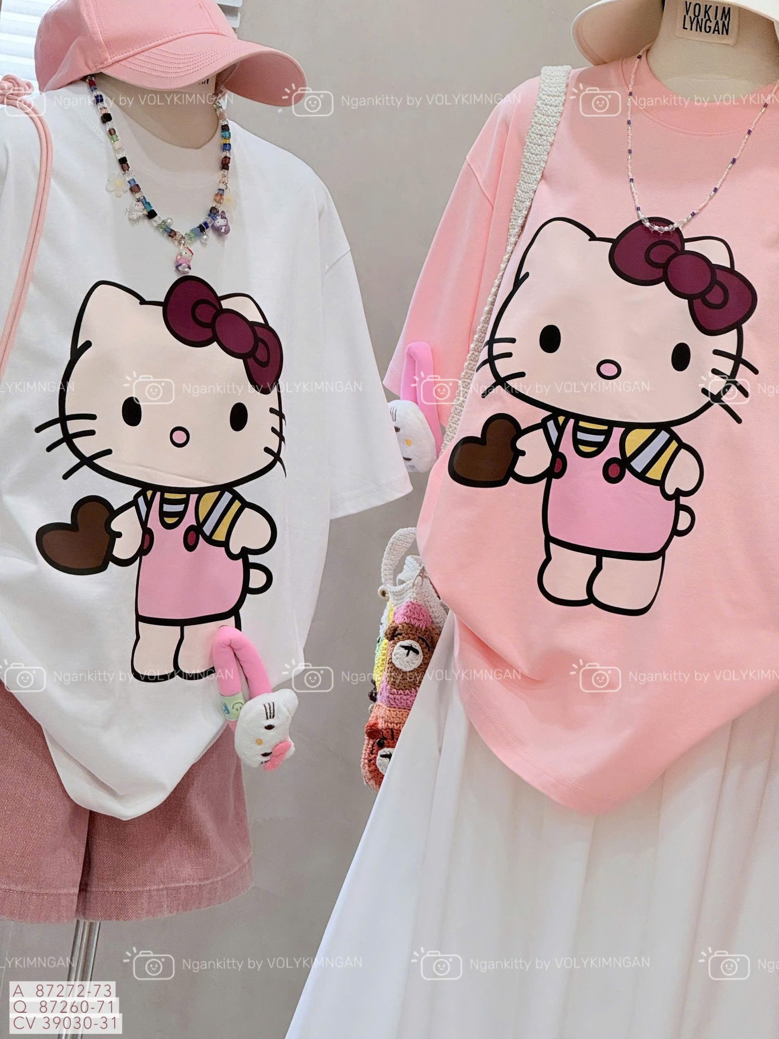 ÁO HELLOKITTY KÈM KẸP TÓC - Hình ảnh 6