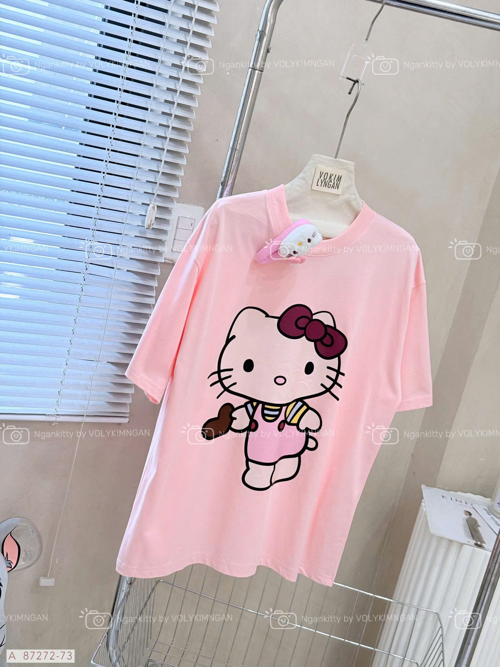 ÁO HELLOKITTY KÈM KẸP TÓC - Hình ảnh 7