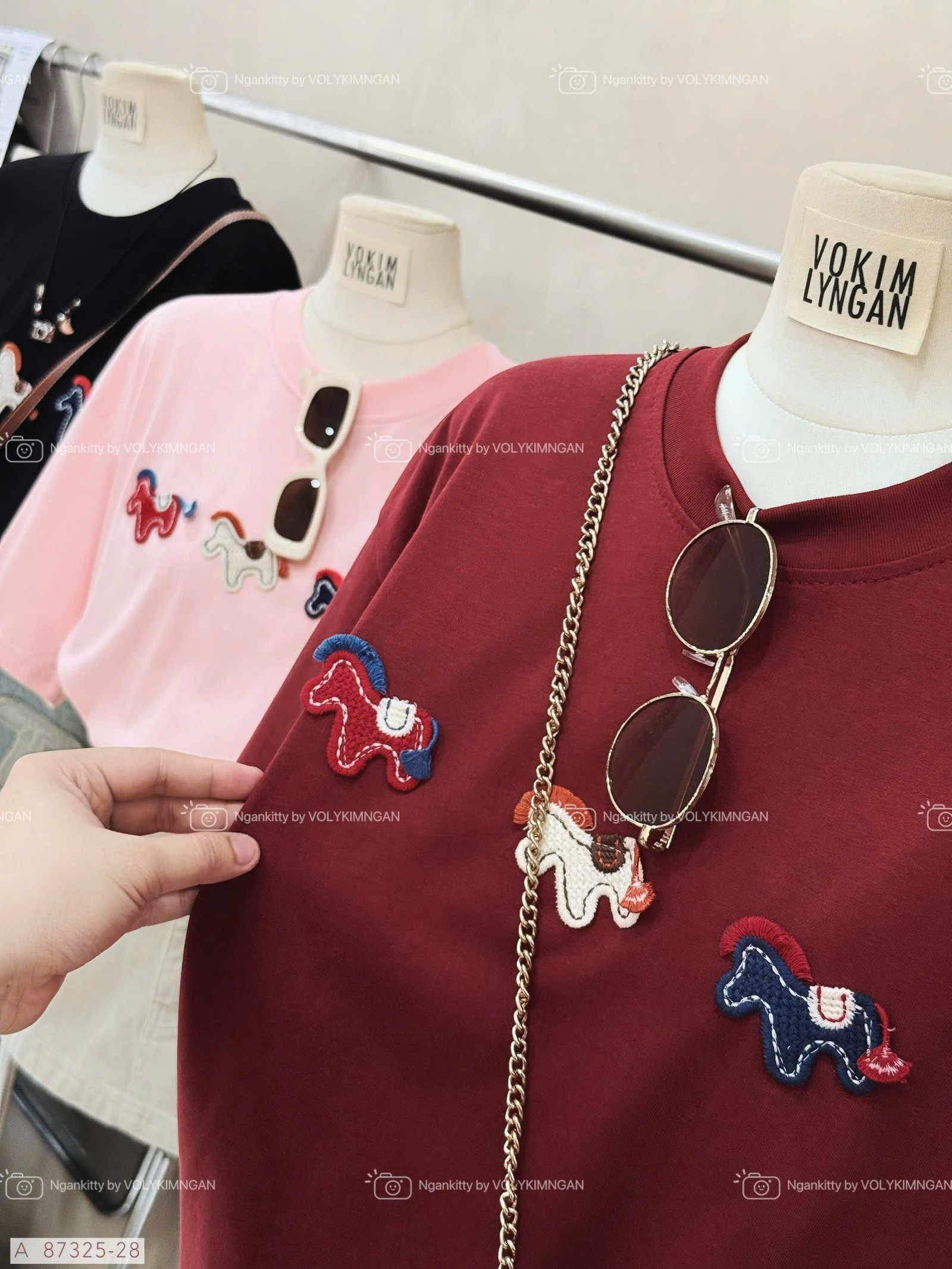 ÁO 3 CHÚ NGỰA THÊU - Hình ảnh 3