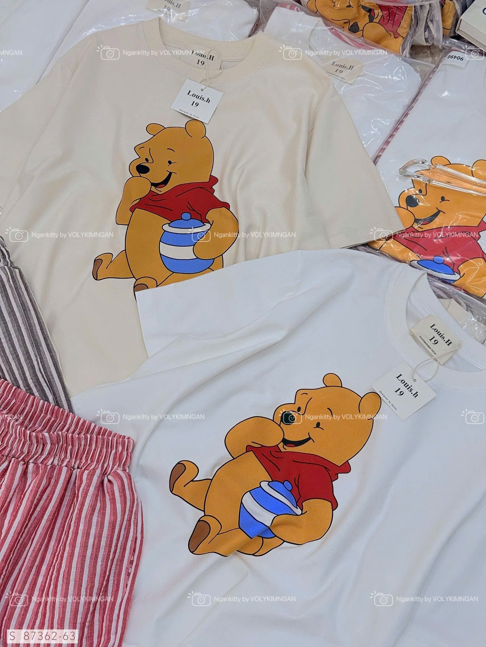 SET GẤU POOH QUẦN SHORT SỌC - Hình ảnh 10