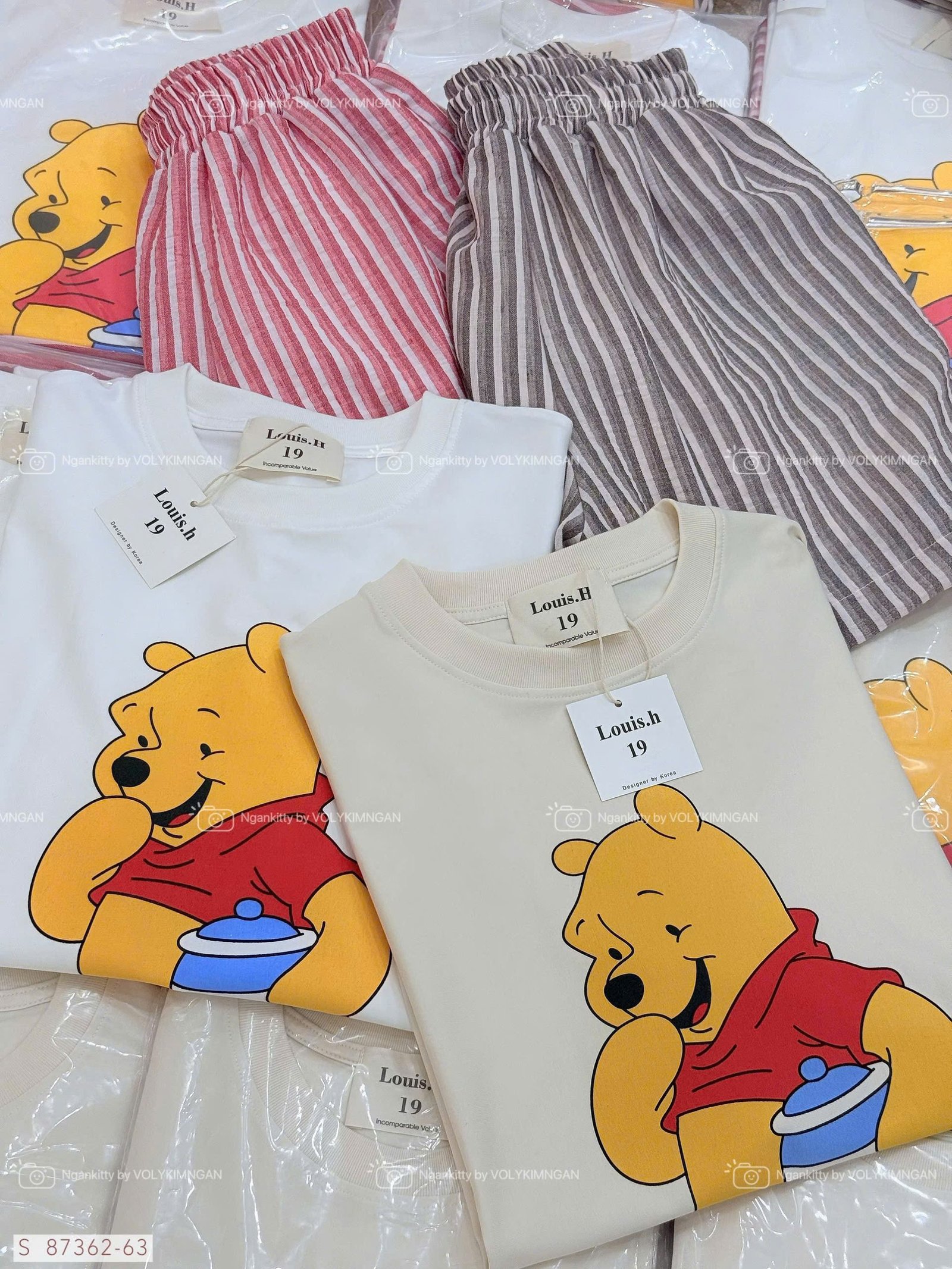 SET GẤU POOH QUẦN SHORT SỌC - Hình ảnh 8