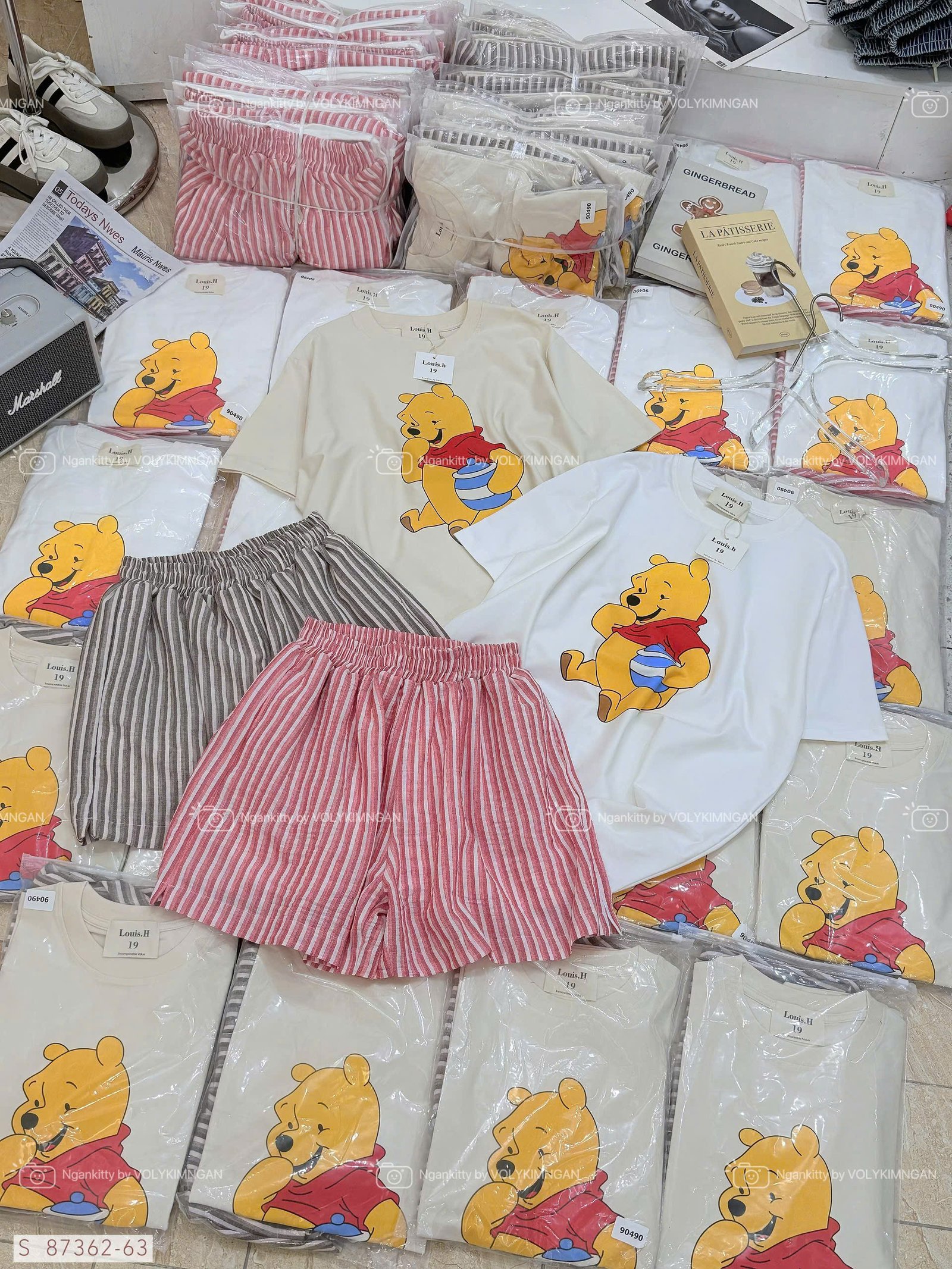 SET GẤU POOH QUẦN SHORT SỌC - Hình ảnh 7