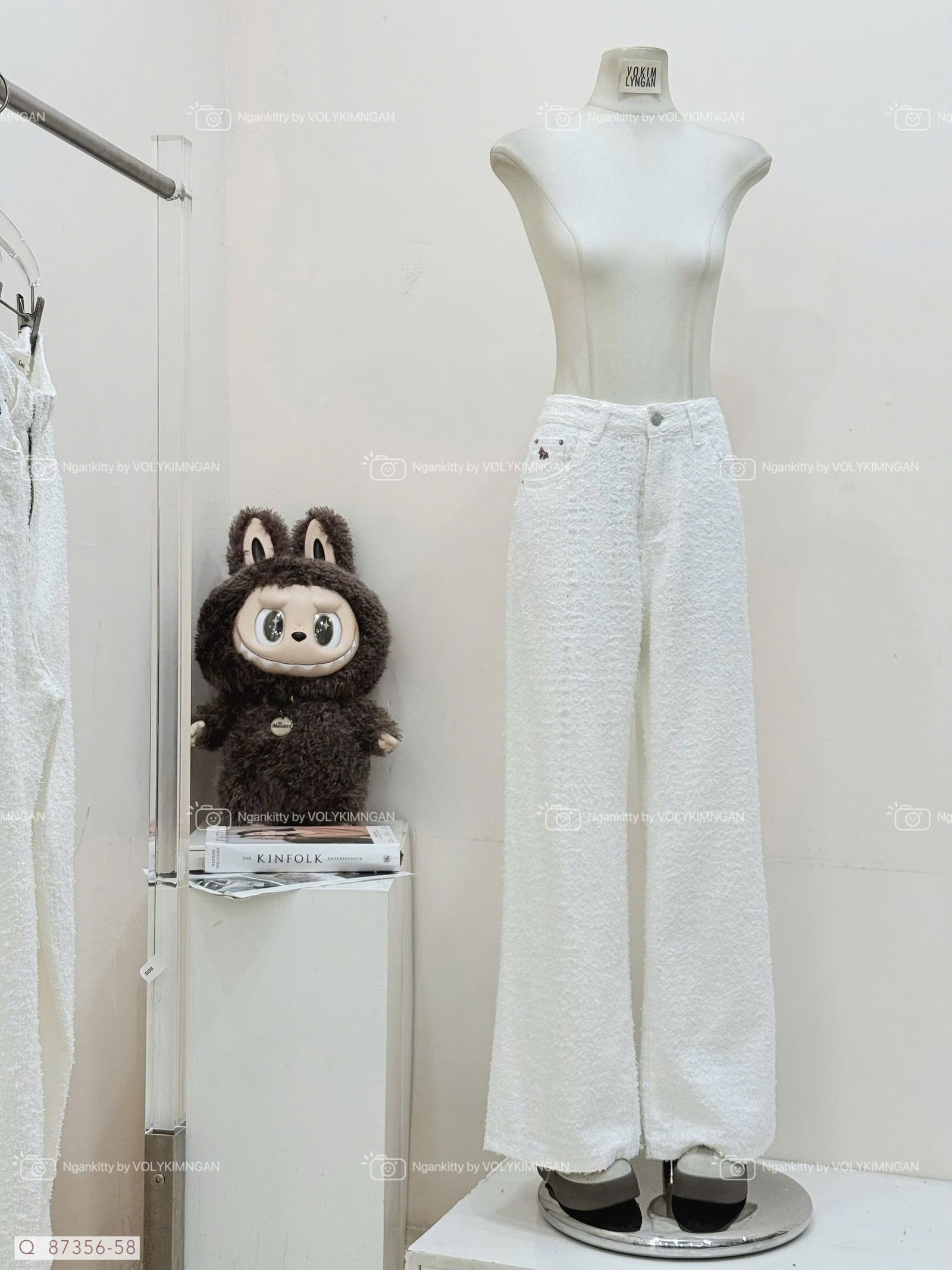 QUẦN JEAN XƯỚC LOGO NGỰA - Hình ảnh 6