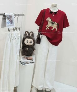 QUẦN JEAN XƯỚC LOGO NGỰA