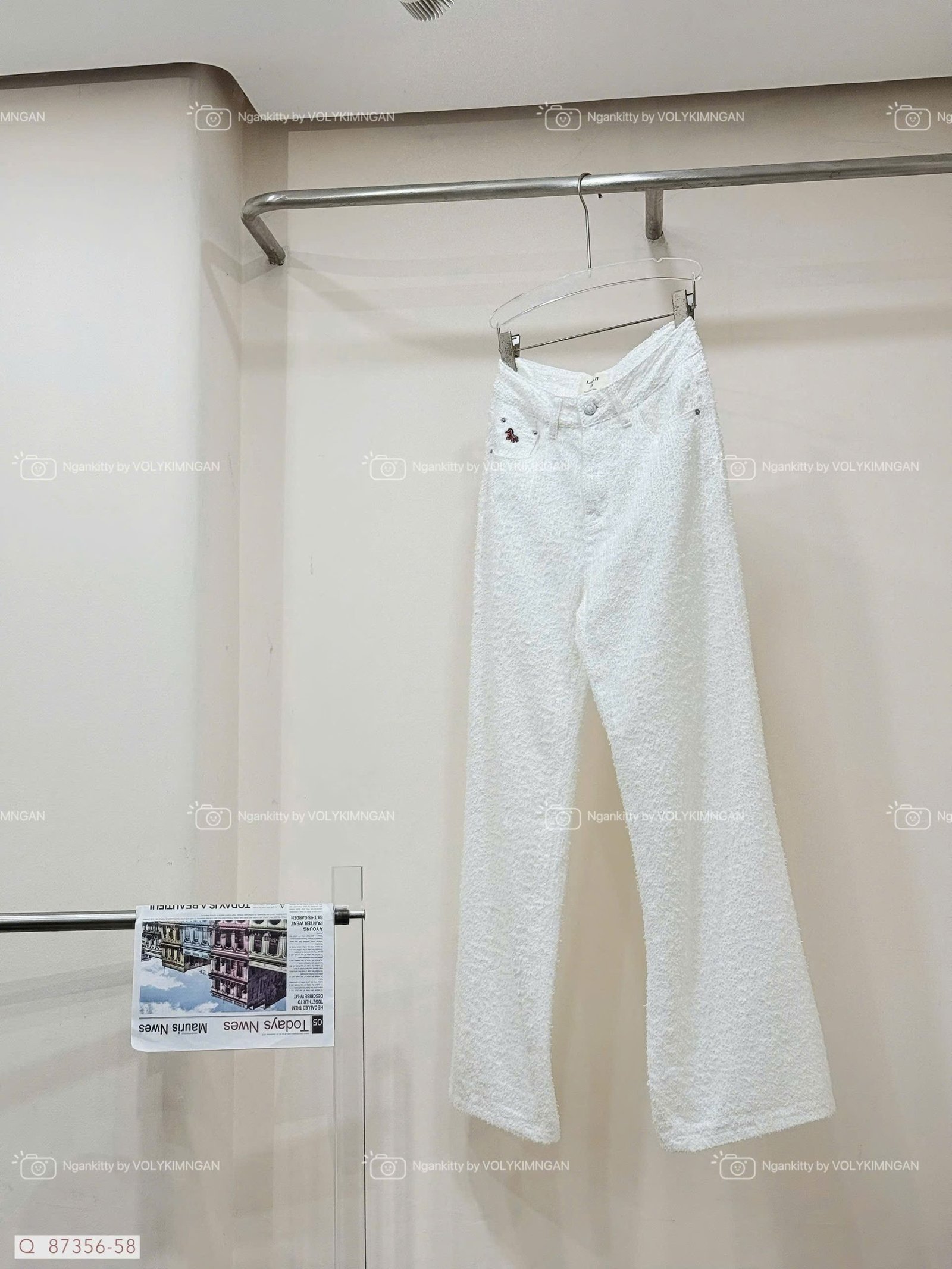 QUẦN JEAN XƯỚC LOGO NGỰA - Hình ảnh 10