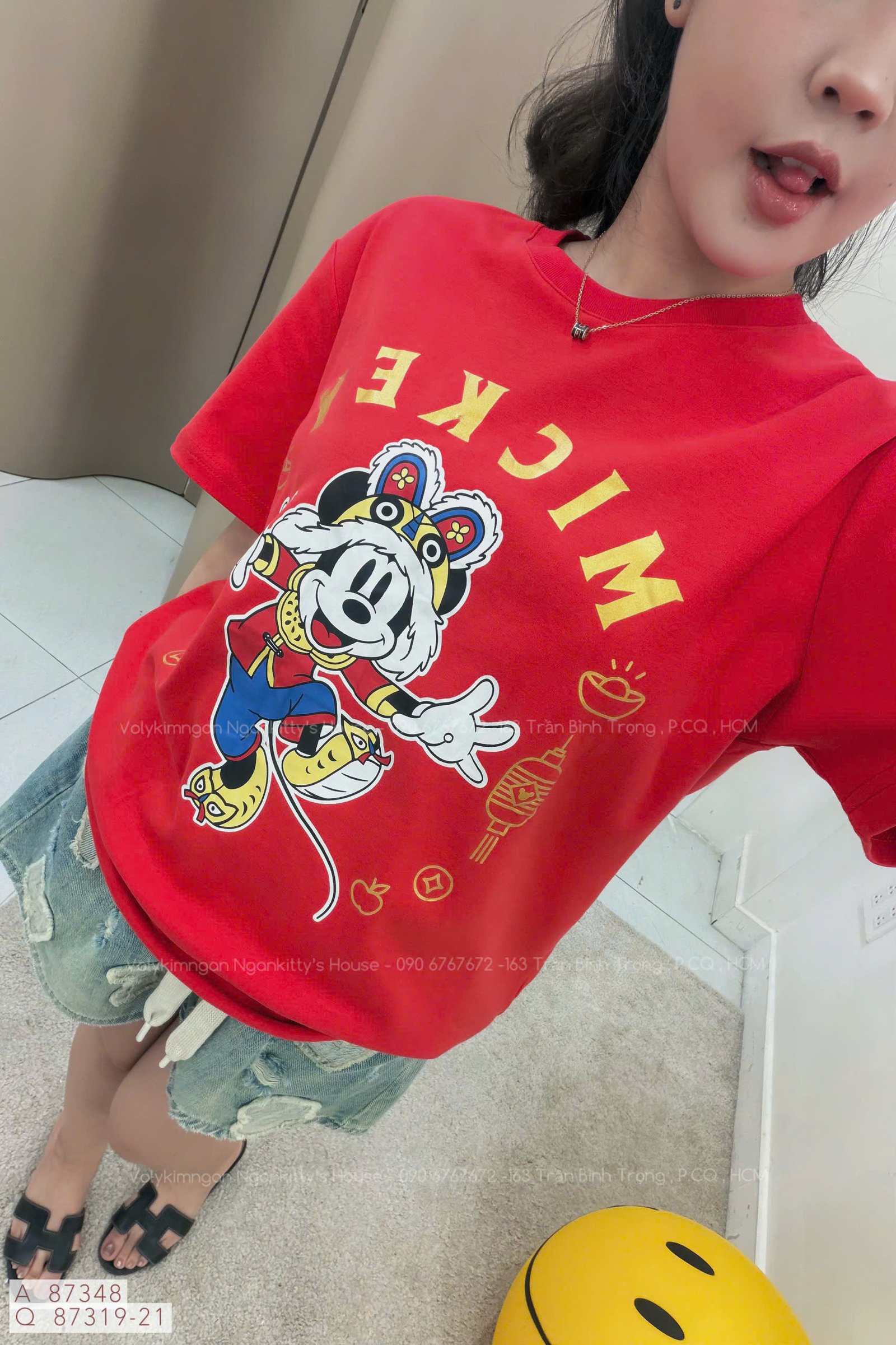 ÁO MICKEY HAPPY NEW YEAR - Hình ảnh 4