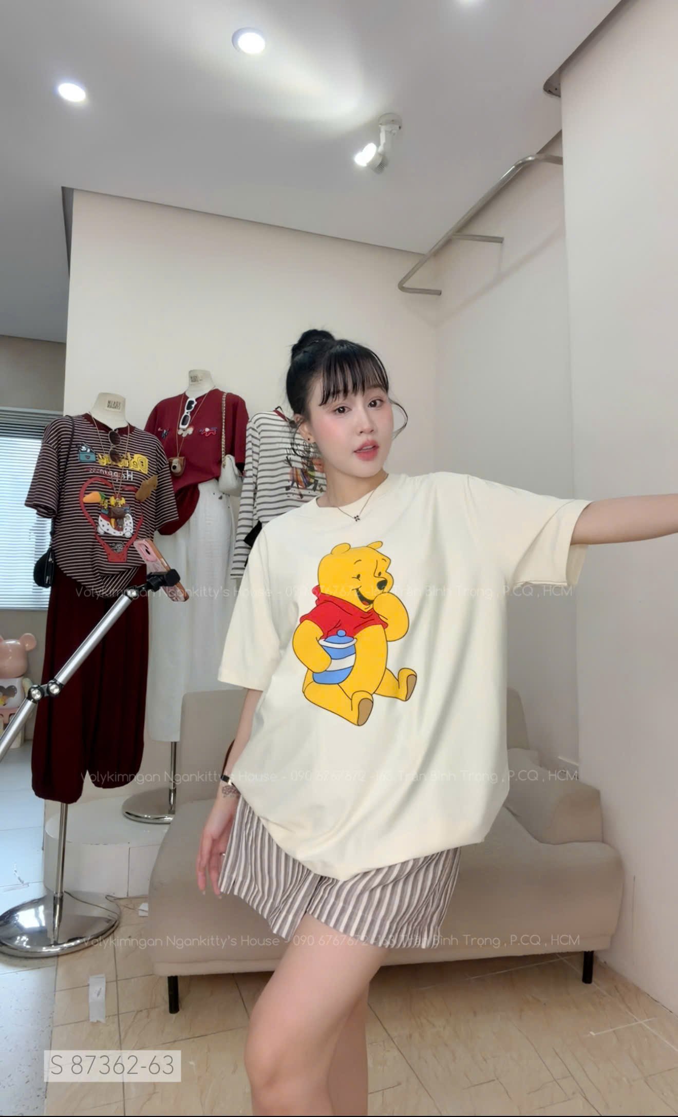 SET GẤU POOH QUẦN SHORT SỌC - Hình ảnh 6