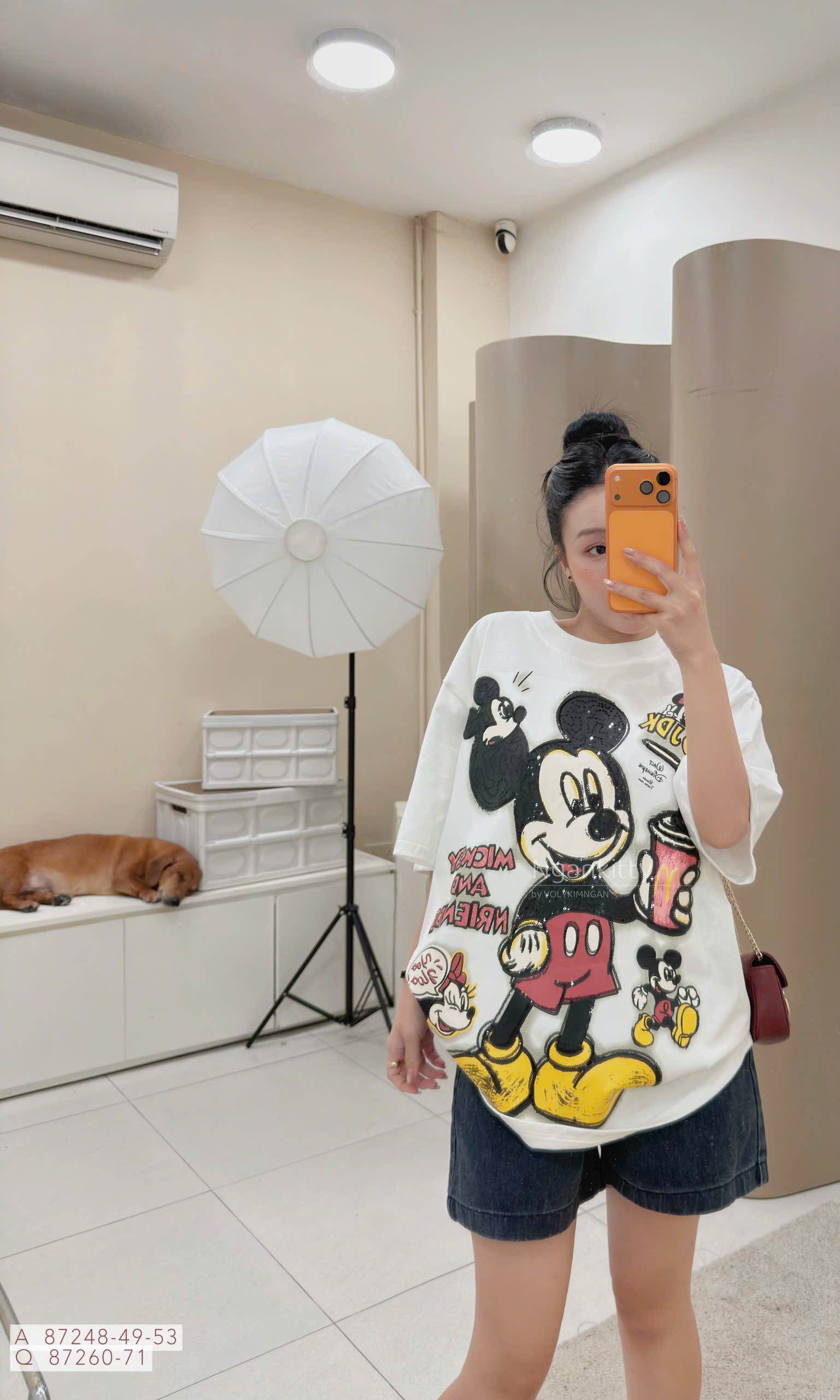 ÁO MICKEY AND FRIENDS KIM SA