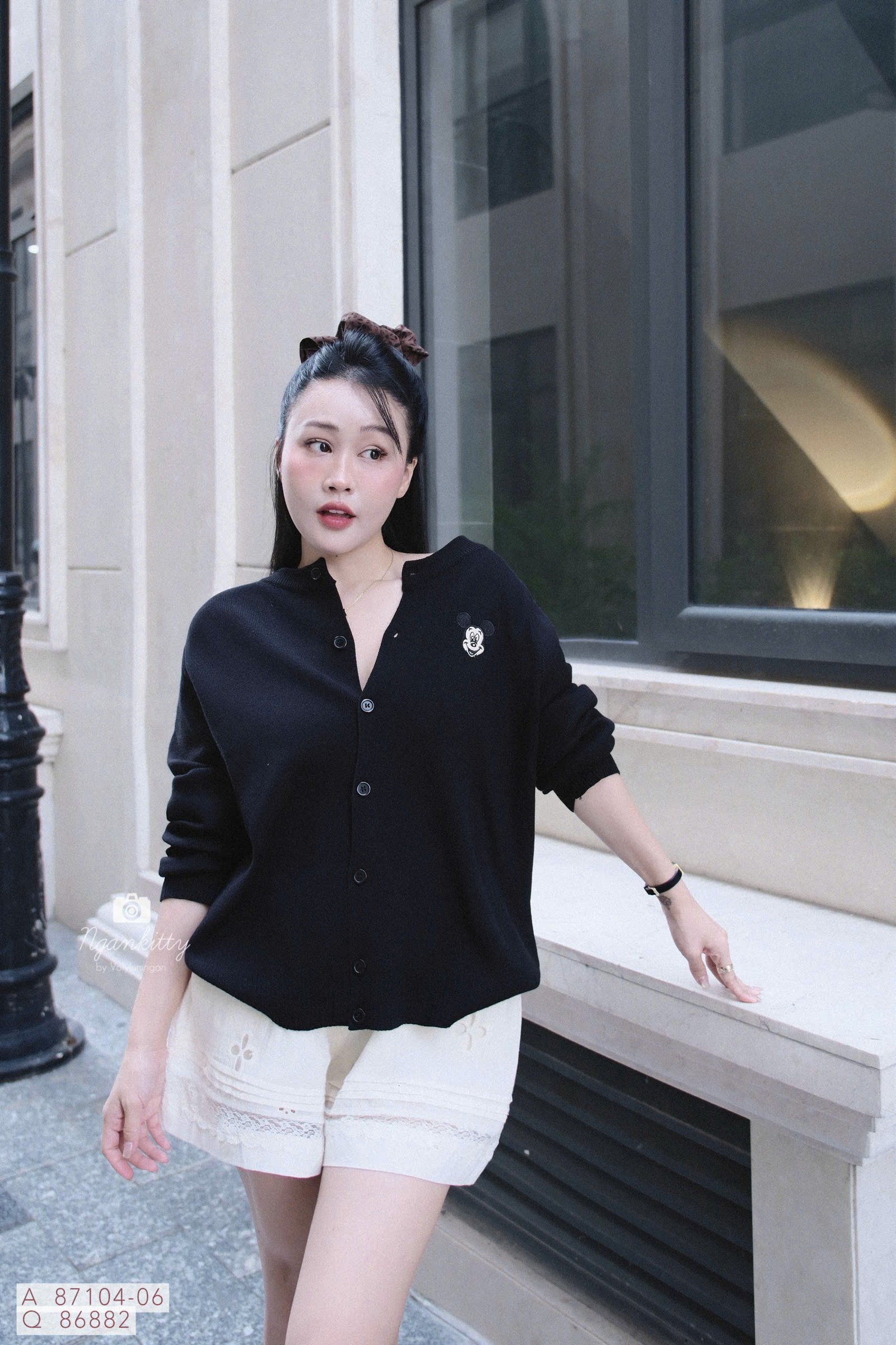 ÁO MONTERGI CADIGAN LOGO MICKEY - Hình ảnh 8