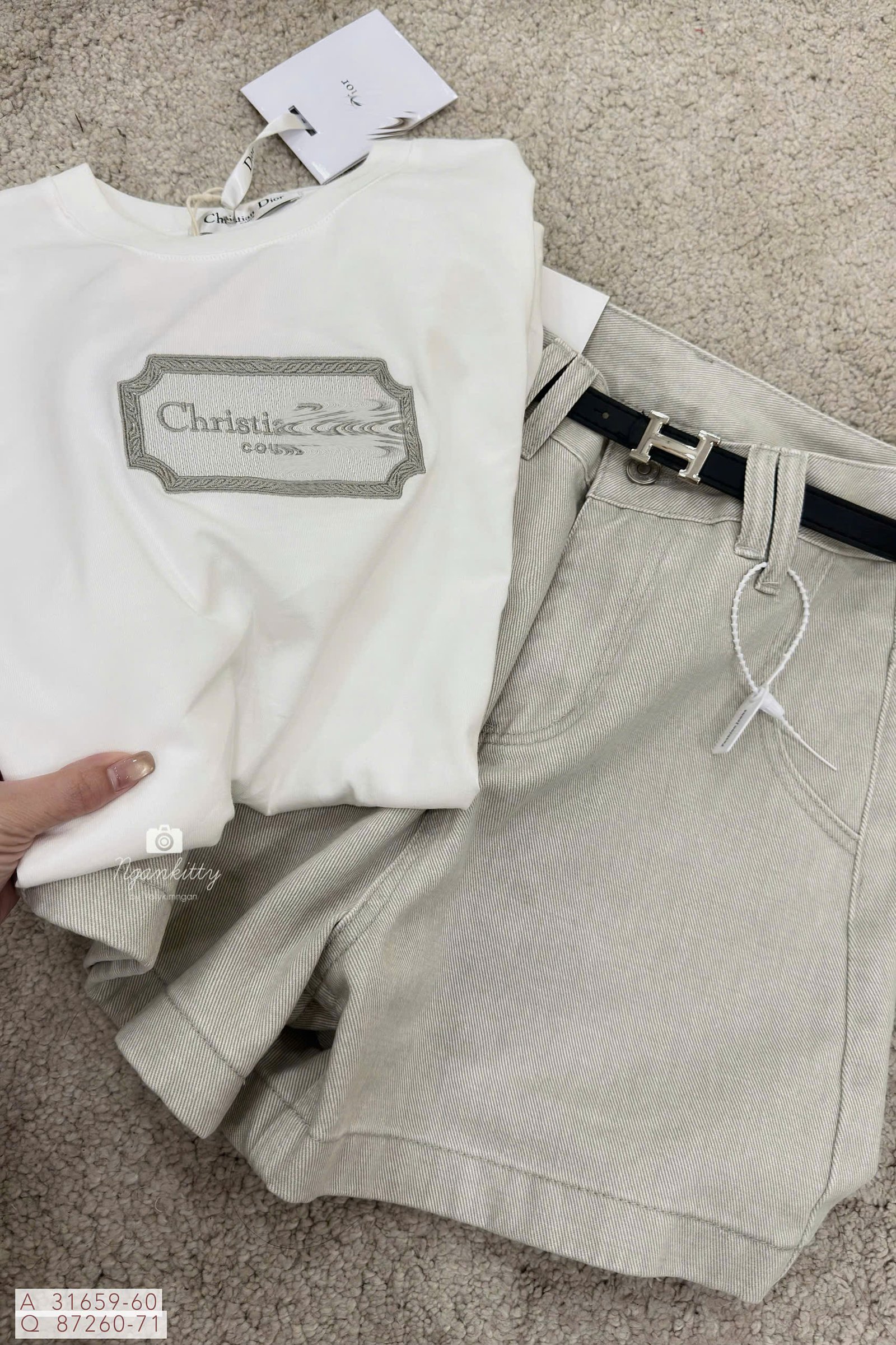 ÁO DIOR THÊU HÌNH THOI - Hình ảnh 9