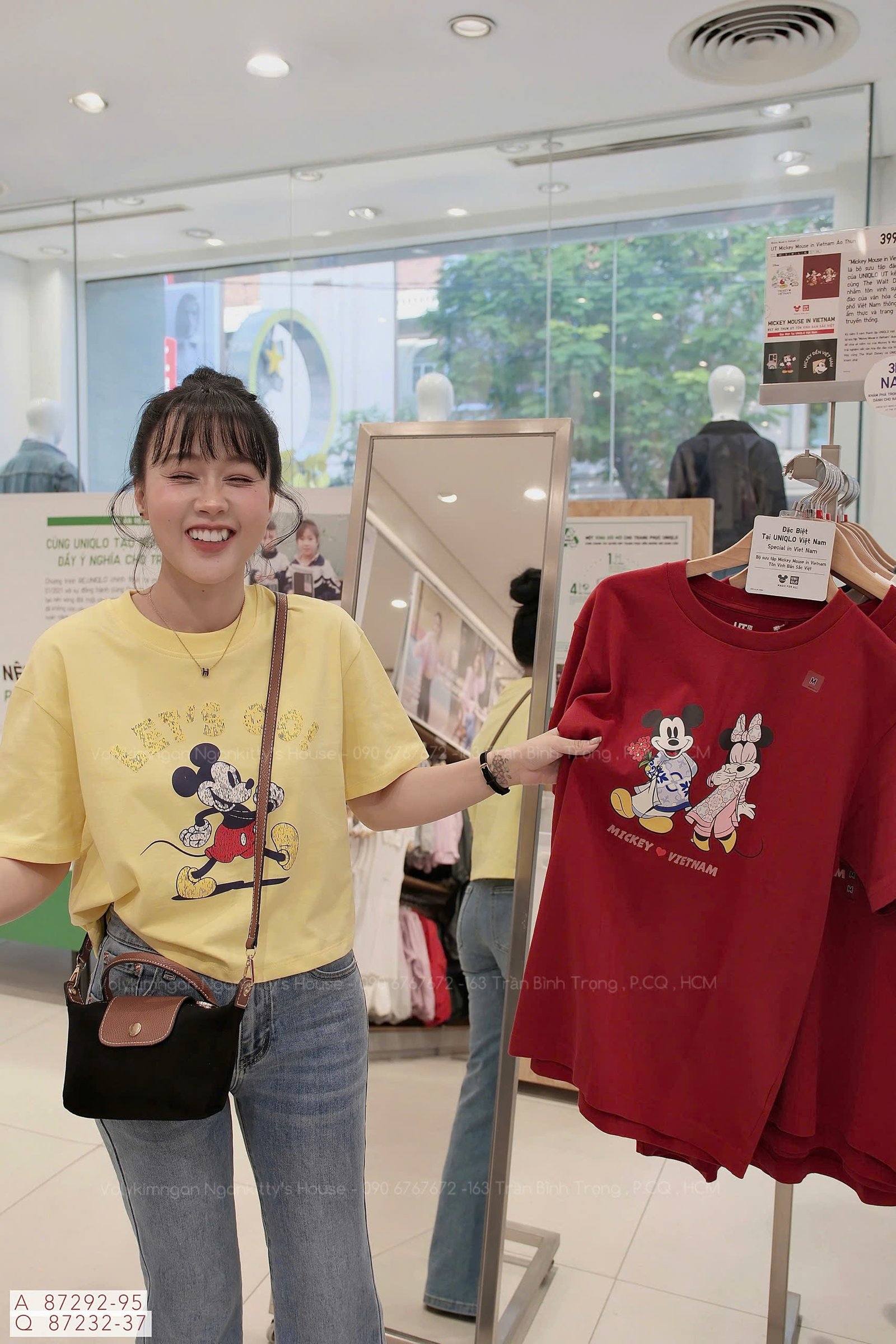 ÁO CROP MICKEY LET'S GO - Hình ảnh 8