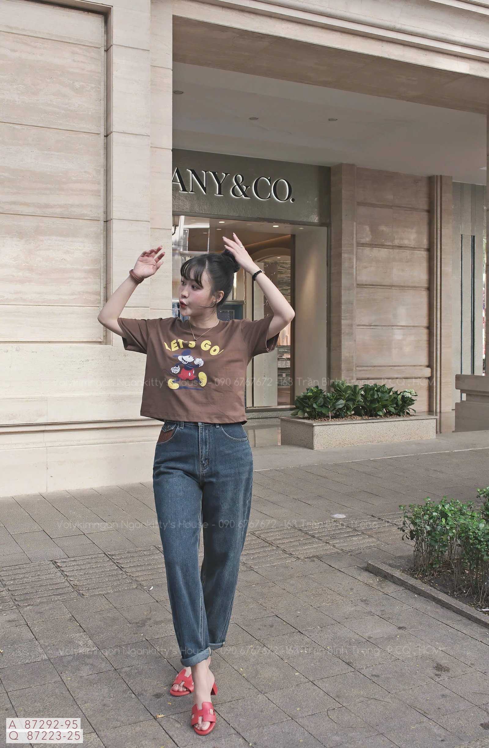 ÁO CROP MICKEY LET'S GO - Hình ảnh 6