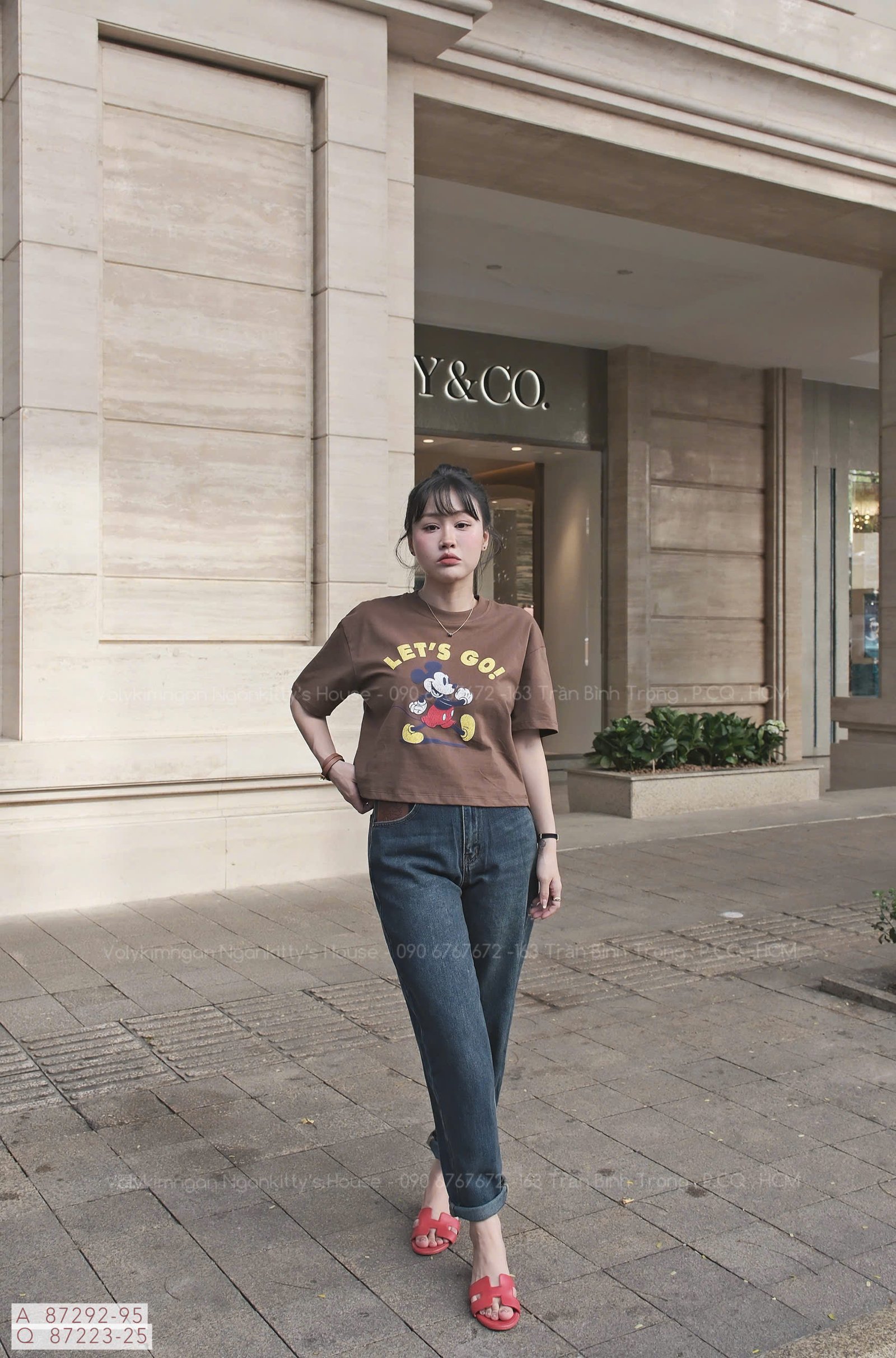 ÁO CROP MICKEY LET'S GO - Hình ảnh 15