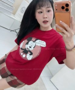 Alternative view of SET MICKEY QUẦN CARO