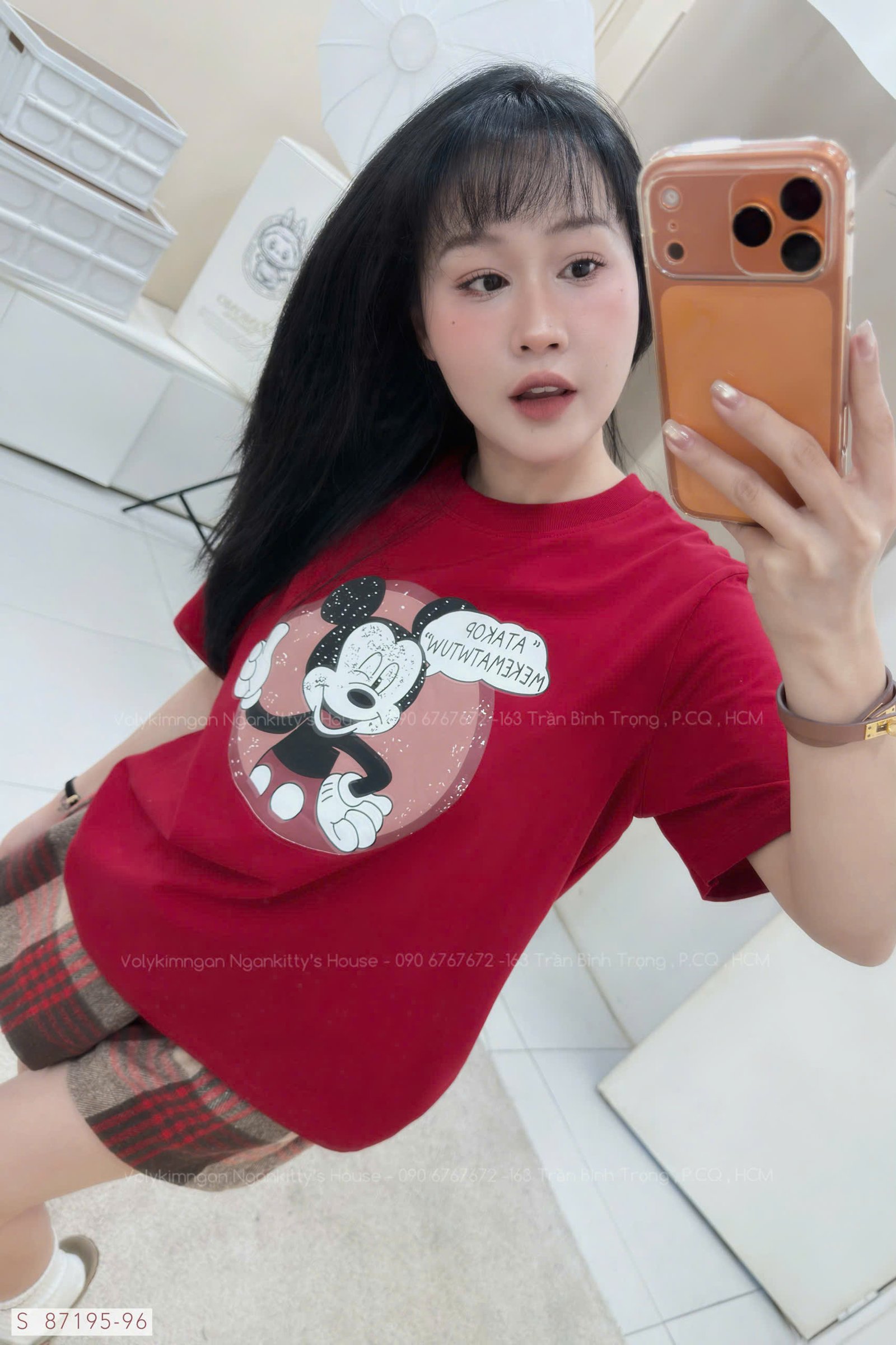 SET MICKEY QUẦN CARO - Hình ảnh 2