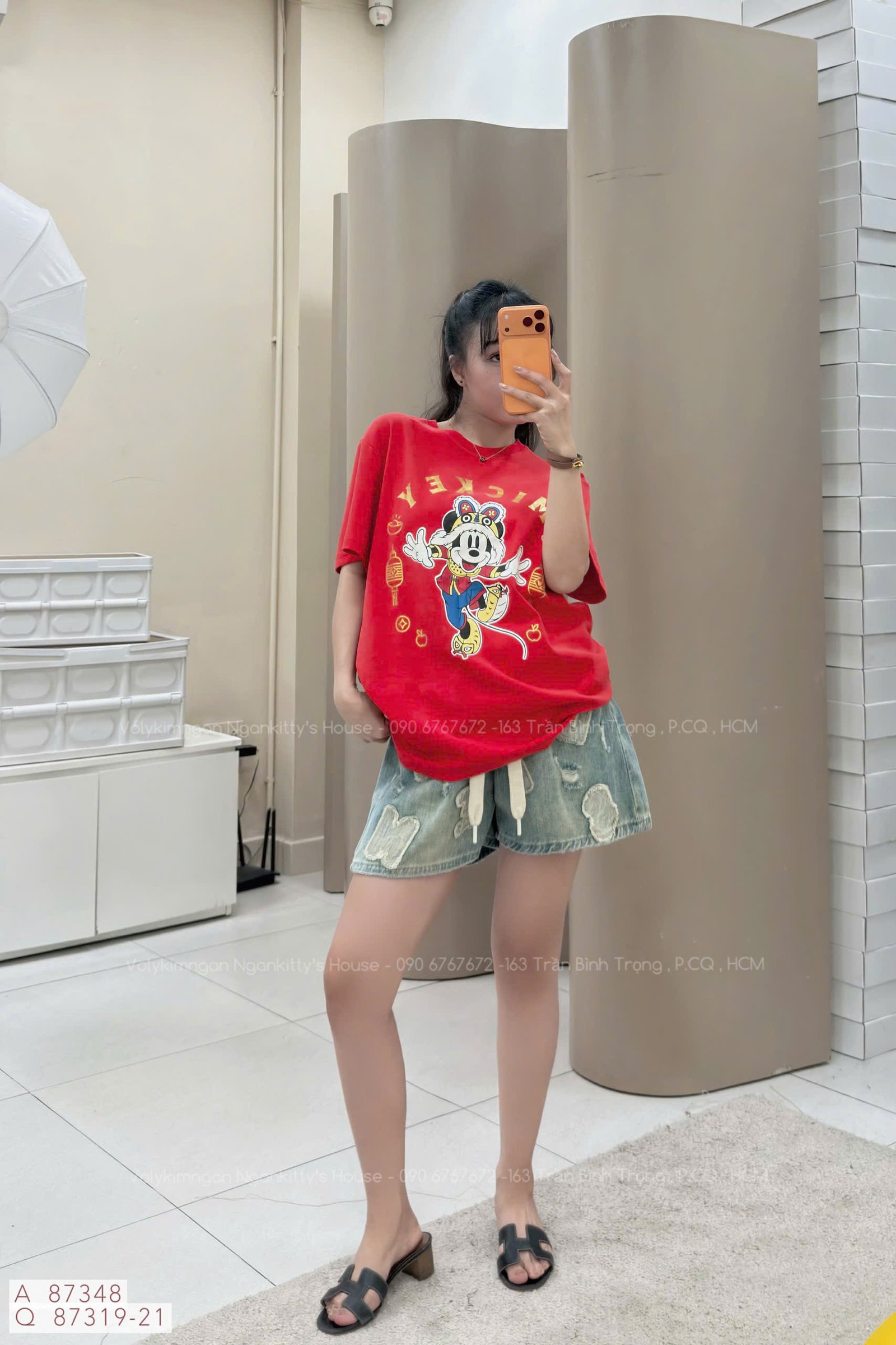 ÁO MICKEY HAPPY NEW YEAR