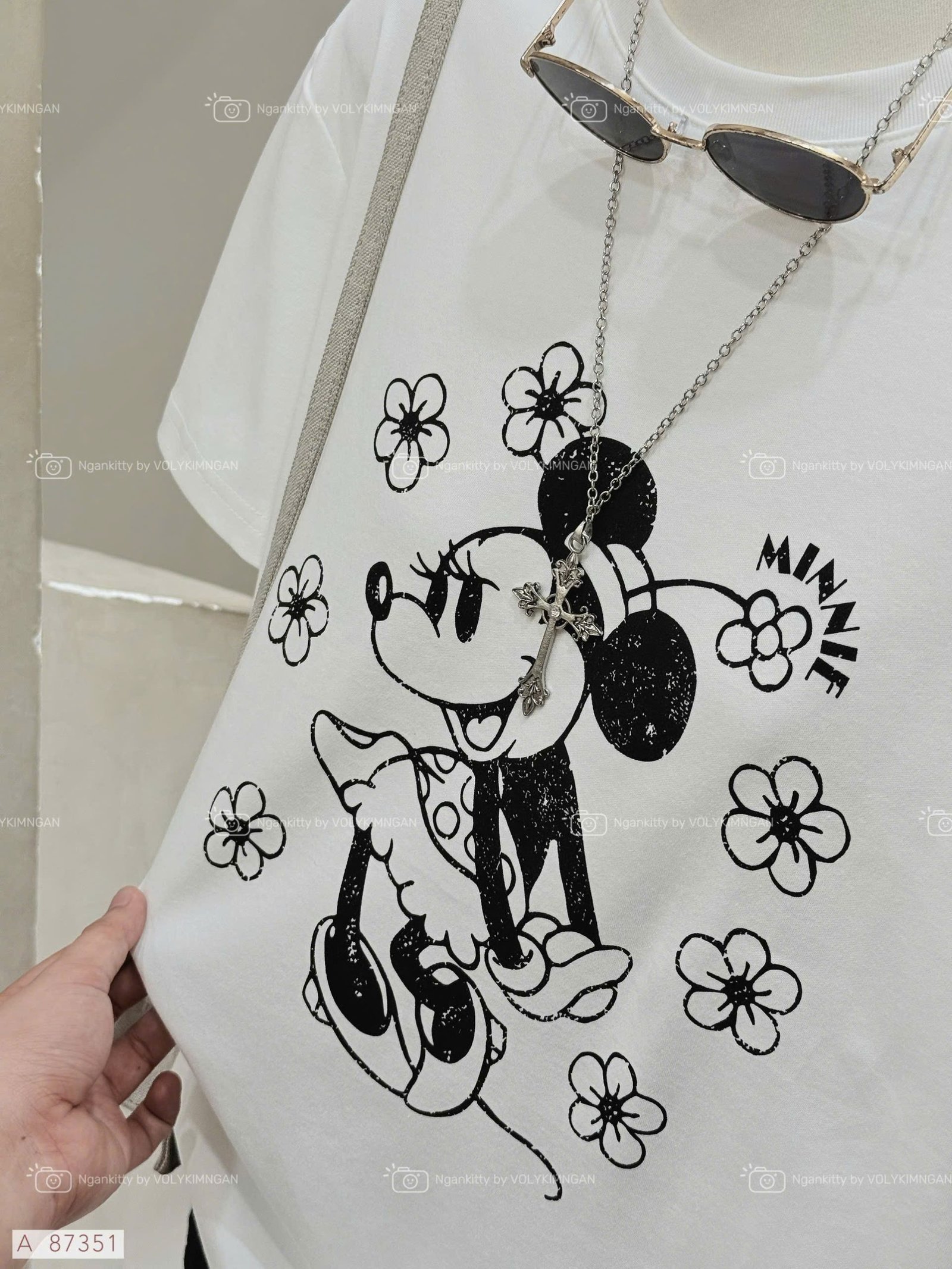 ÁO CHUỘT MINNIE HOA - Ảnh 8