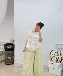 SET MÈO NƠ REN QUẦN POM + KẸP