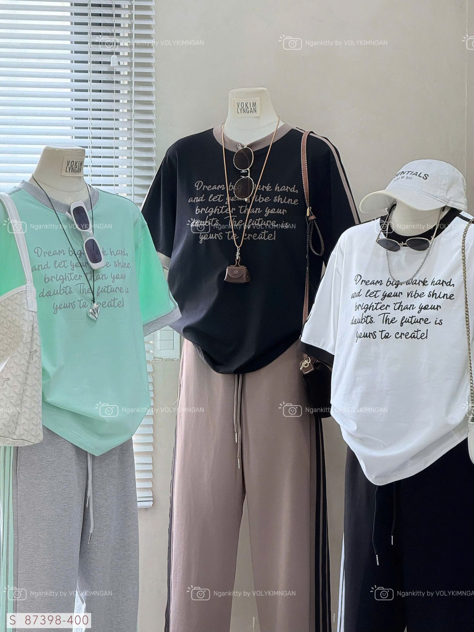 SET CHỮ SỌC THỂ THAO