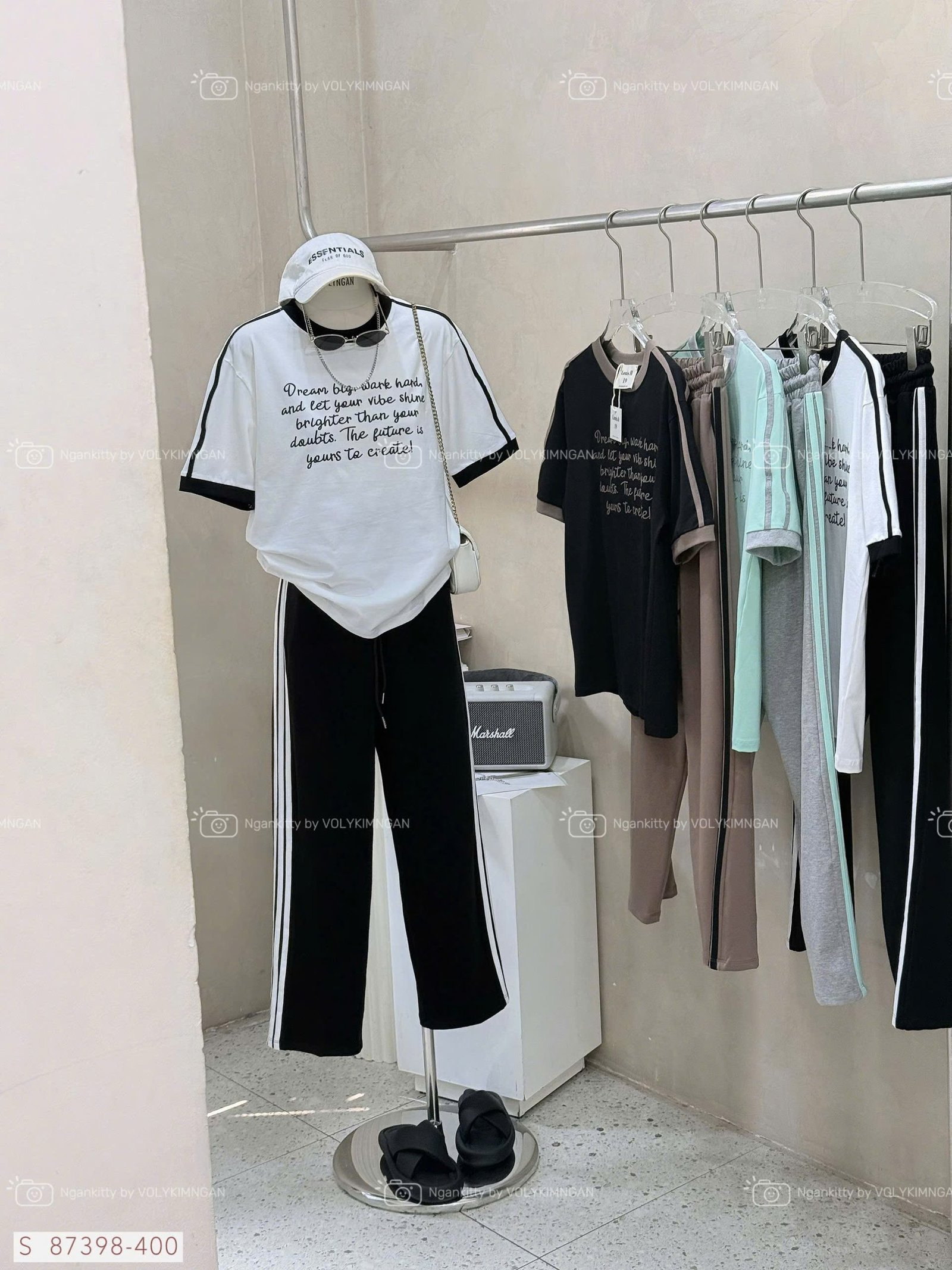 SET CHỮ SỌC THỂ THAO - Ảnh 4